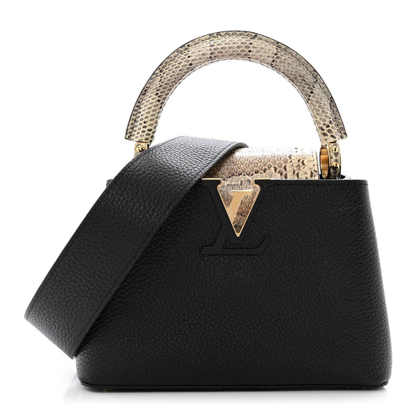 Taurillon Ayers Mini Capucines  Black