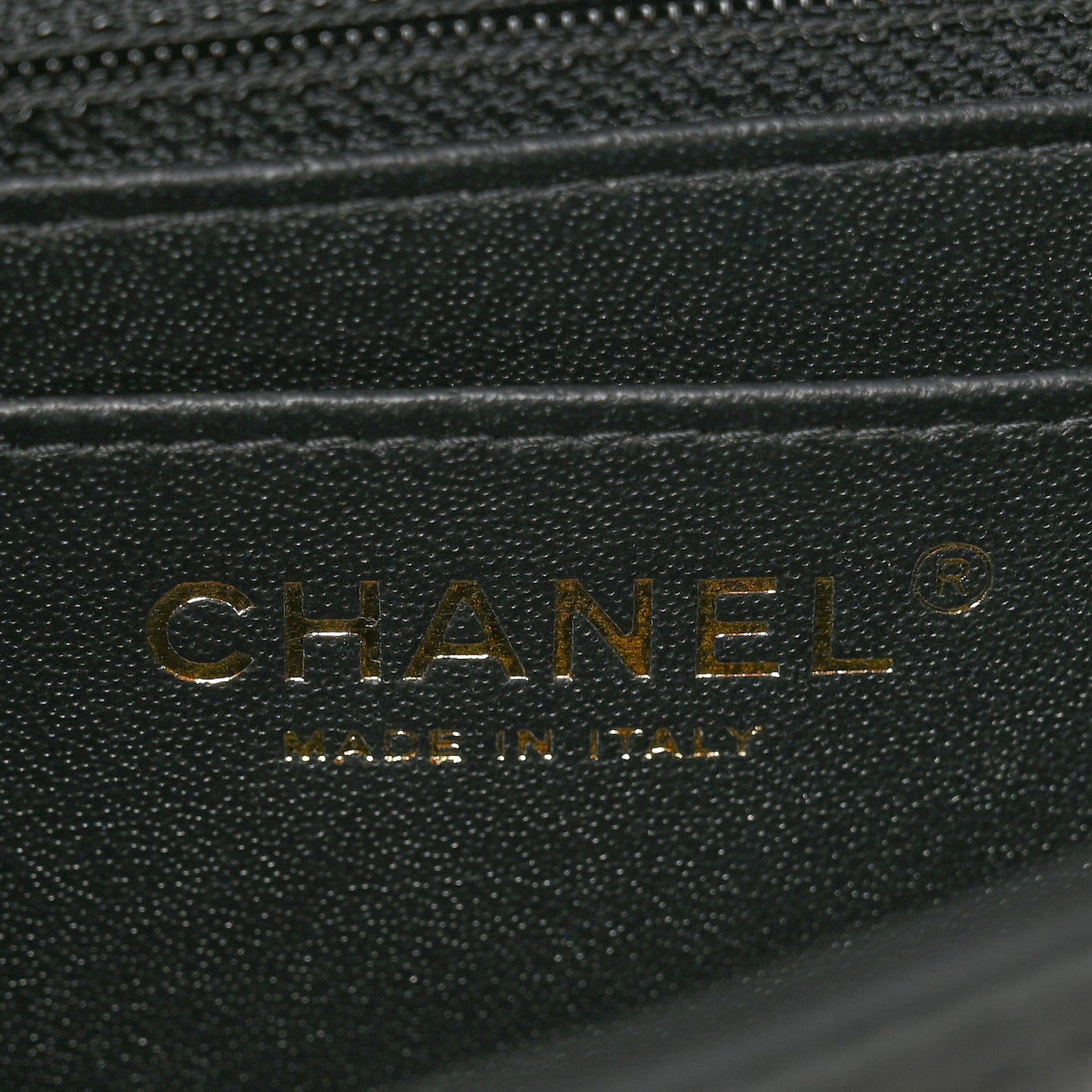Lambskin Quilted Mini Rectangular Flap Black
