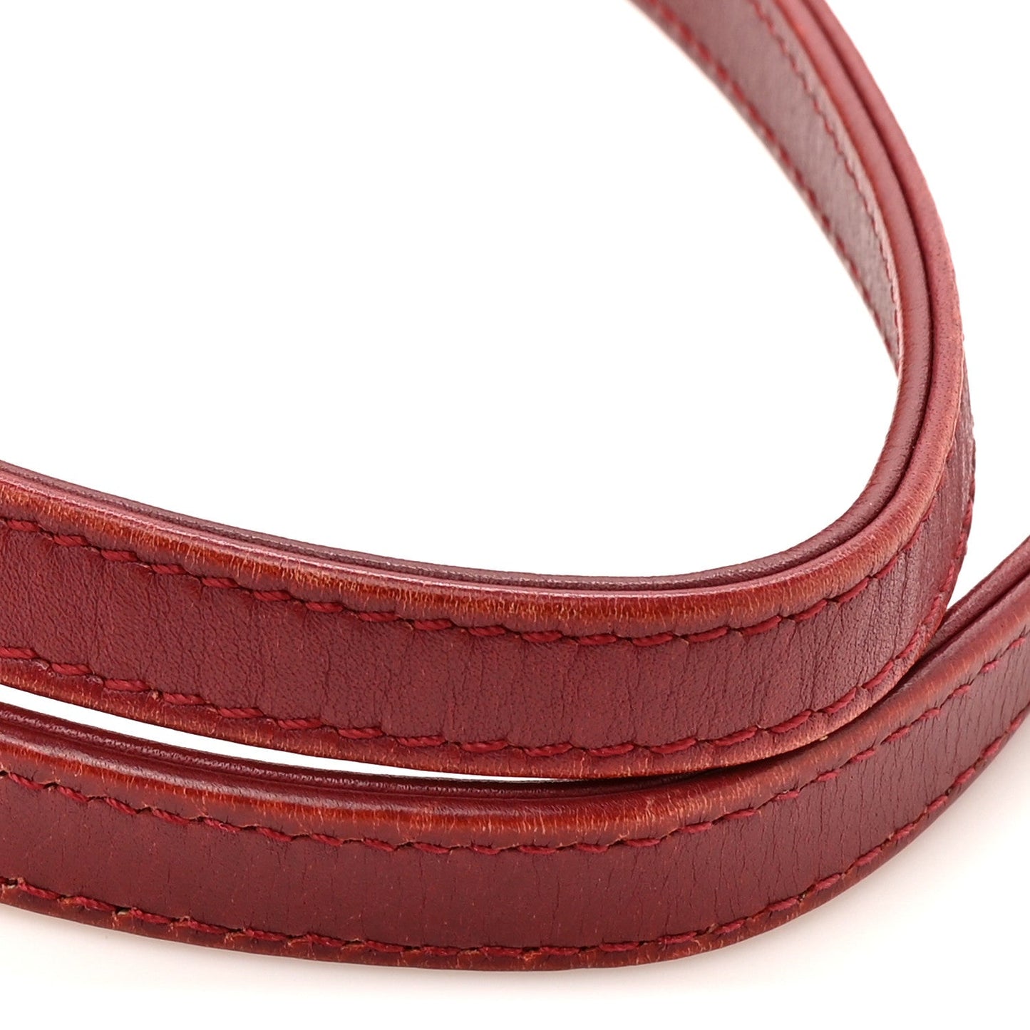 Canvas Mini Deauville Tote Red