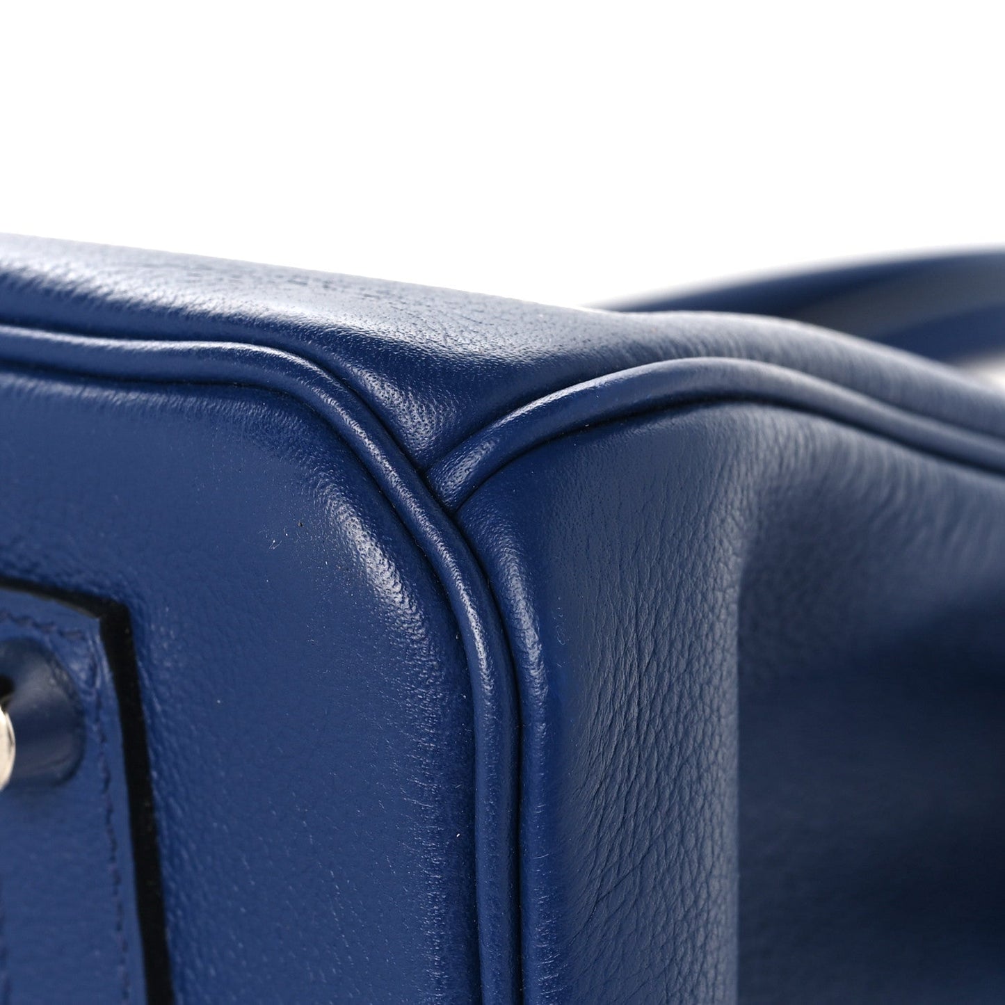 Taurillon Novillo Sea Surf Birkin 35 Bleu Saphir