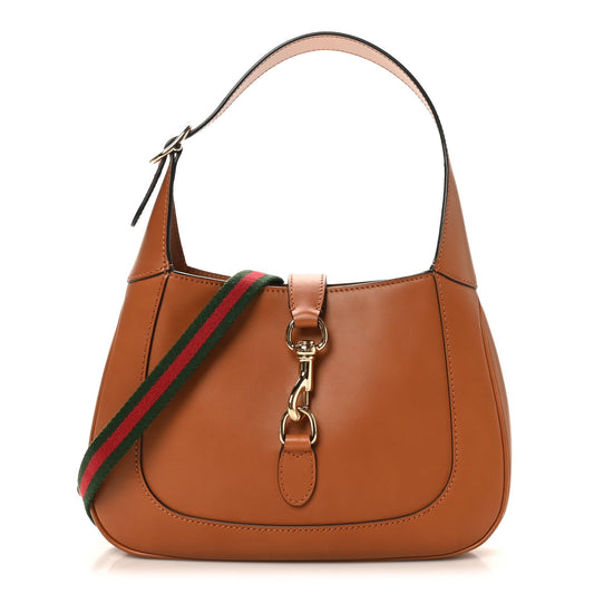 Tritone Calfskin Small Jackie 1961 Hobo Harness Brown