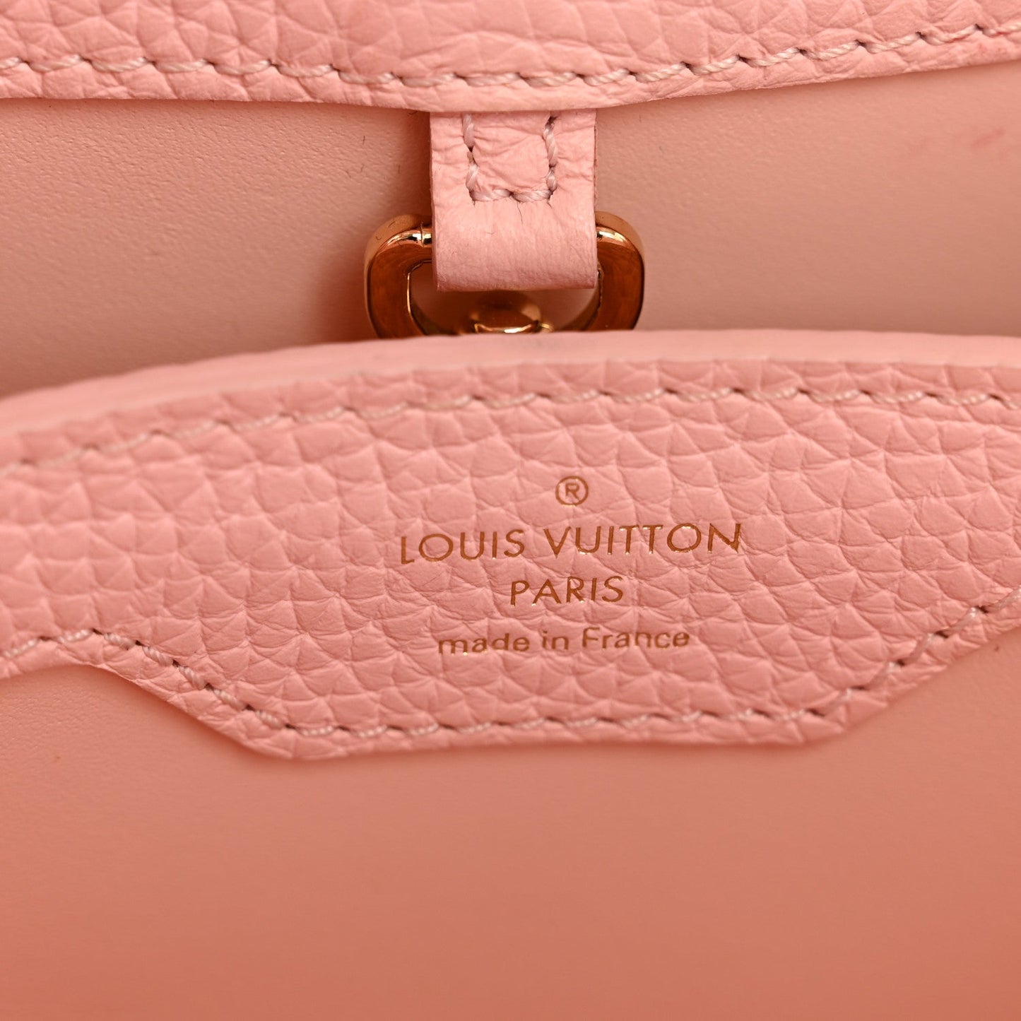 Taurillon Capucines BB Rose Jasmin