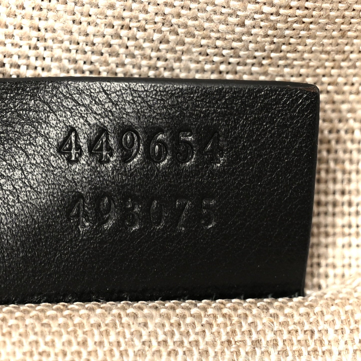 Microguccissima Mini Dome Bag Black