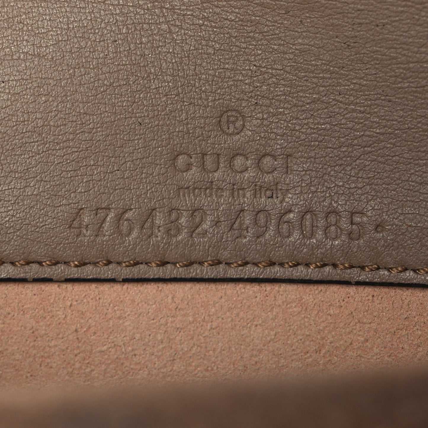 GG Supreme Monogram Super Mini Dionysus Shoulder Bag Taupe