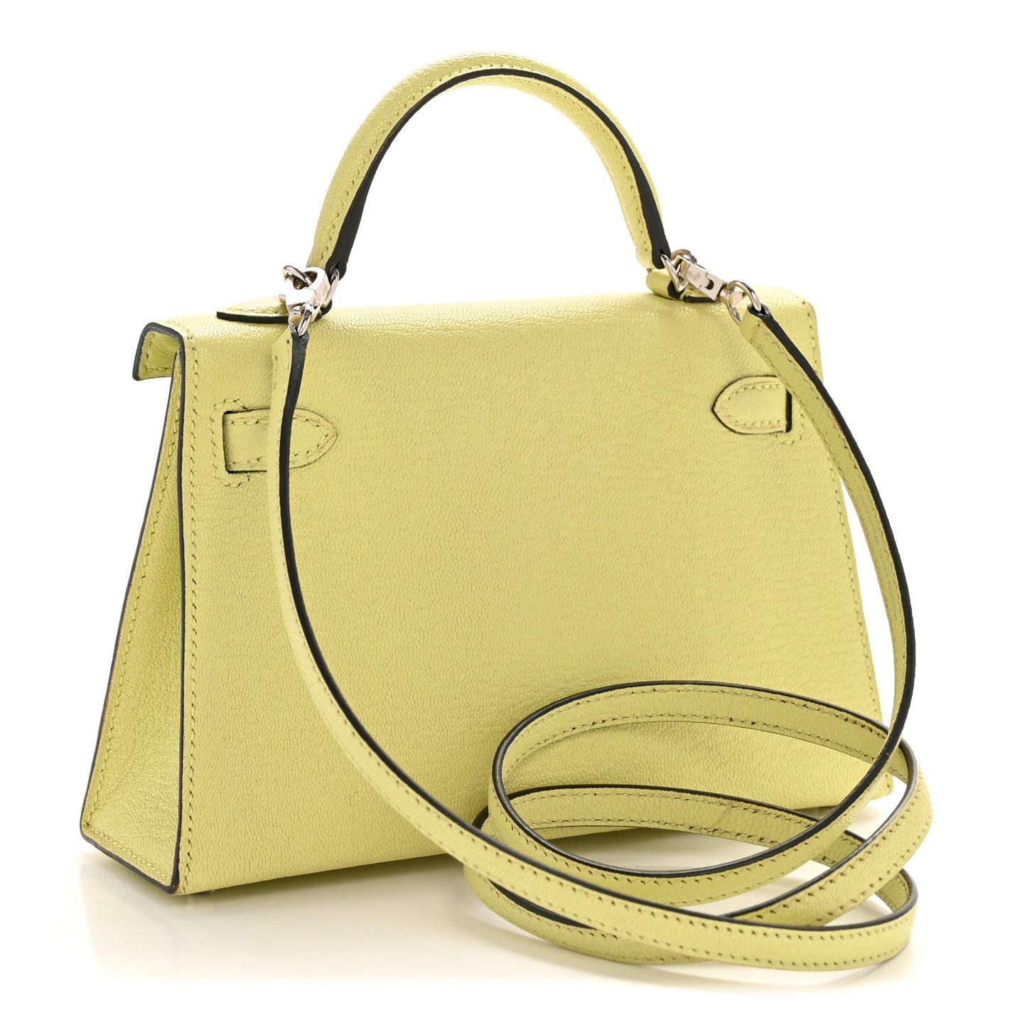 Chevre Mysore Mini Kelly Sellier 20 Jaune Bourgeon