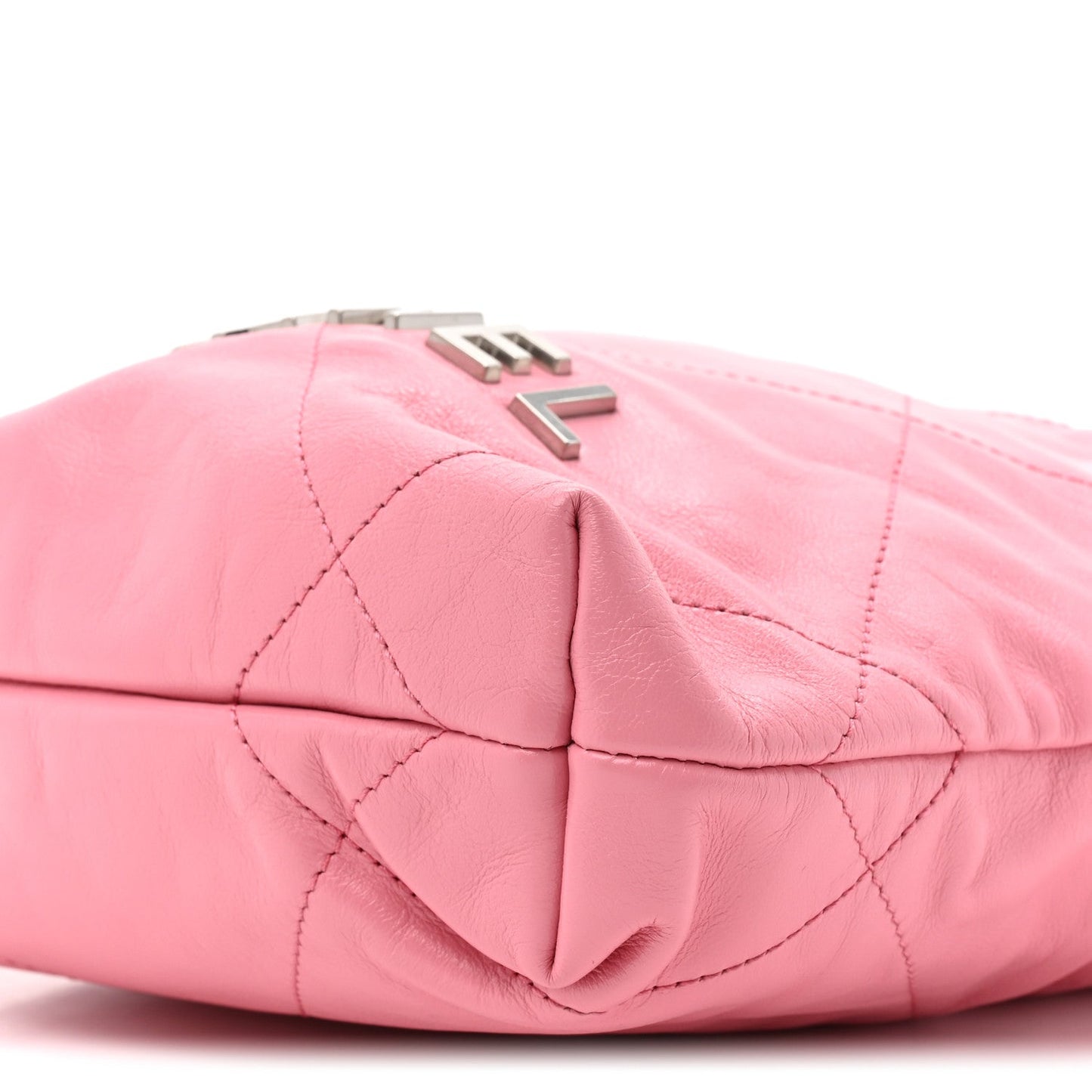 Shiny Calfskin Quilted Mini Chanel 22 Pink