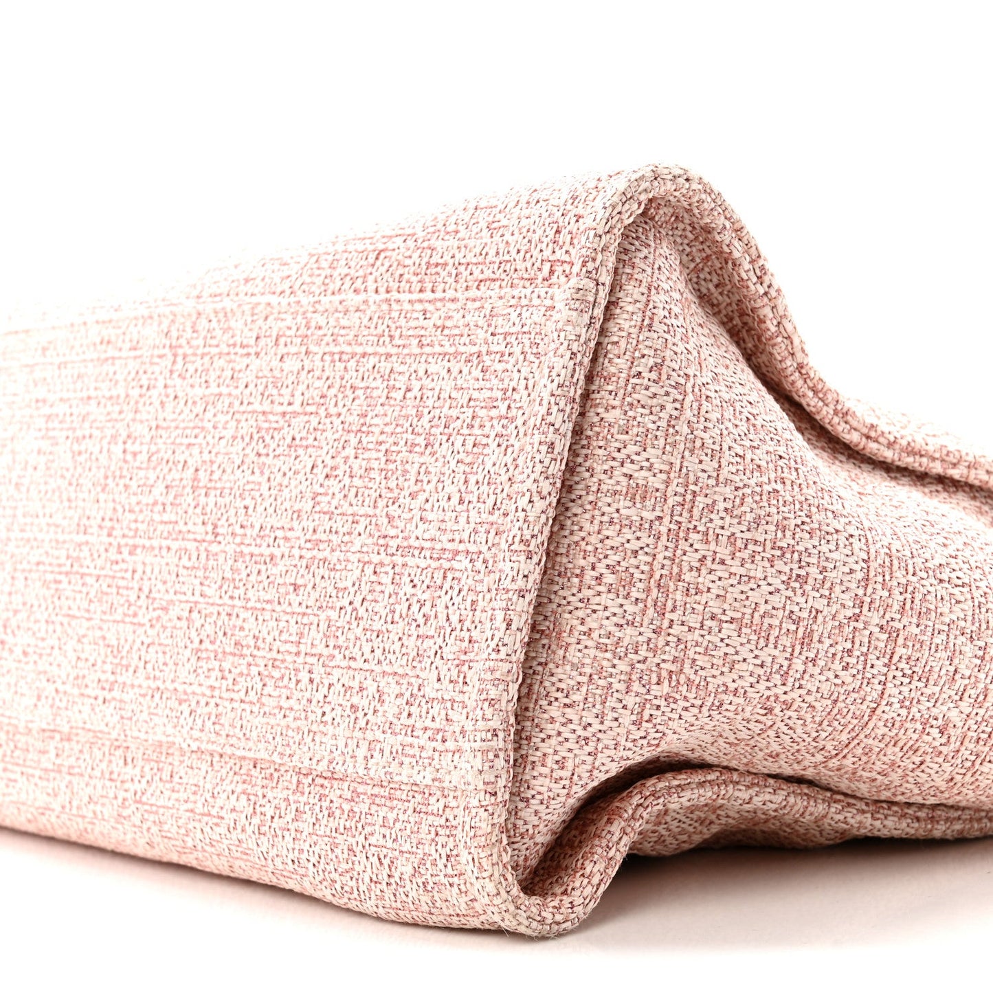 Lurex Boucle Deauville Medium Tote Pink