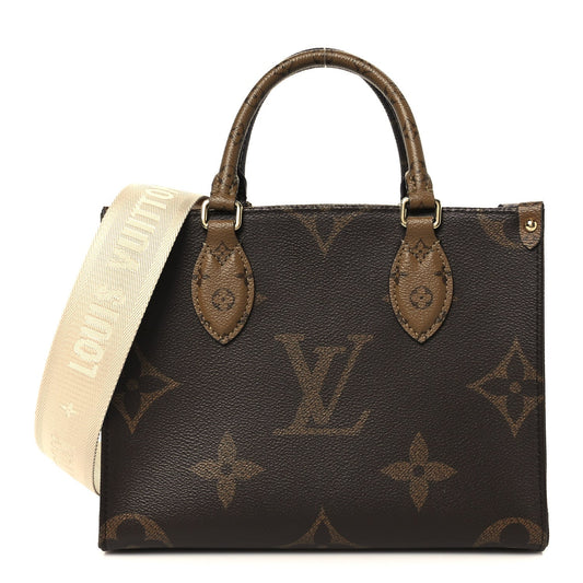 Reverse Monogram Giant Onthego PM
