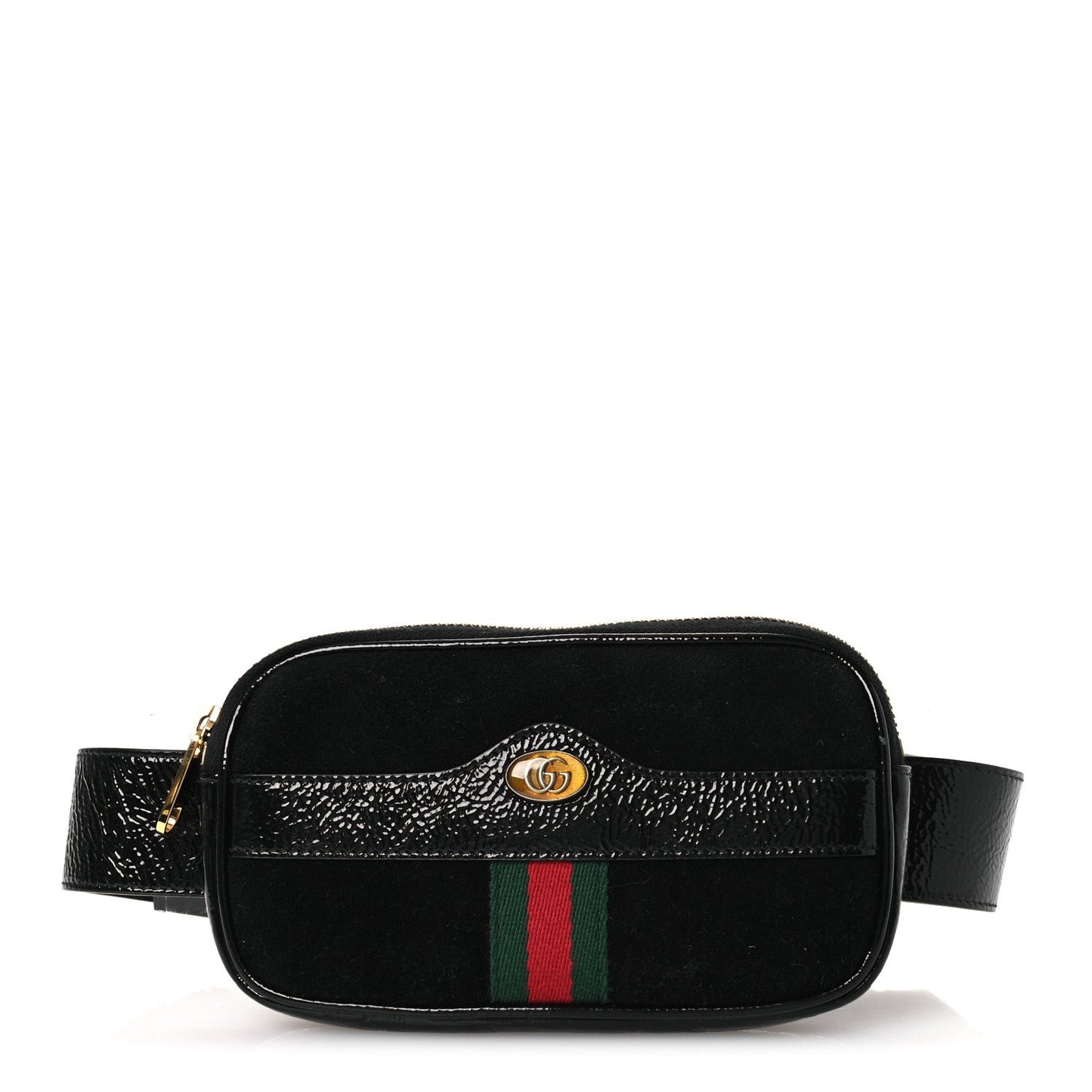 Suede Patent Ophidia Belted iPhone Case 85 34 Black