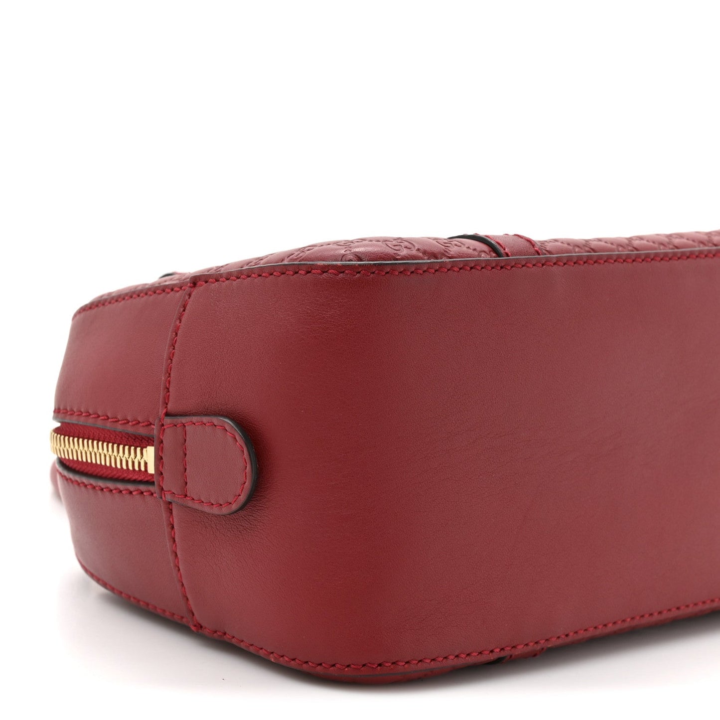 Soft Microguccissima Small Crossbody Bag Rosso