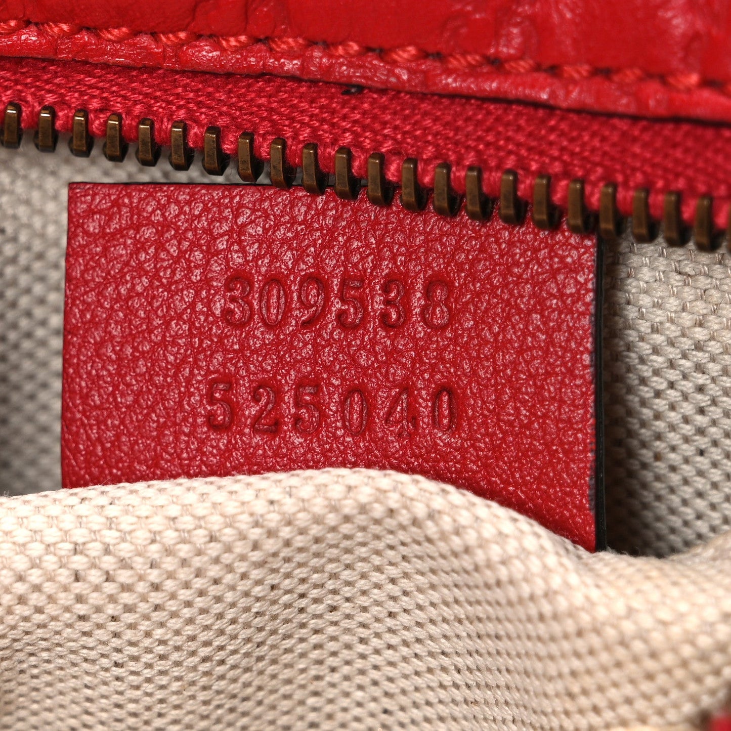 Microguccissima Sunshine Disco Crossbody Bag Red