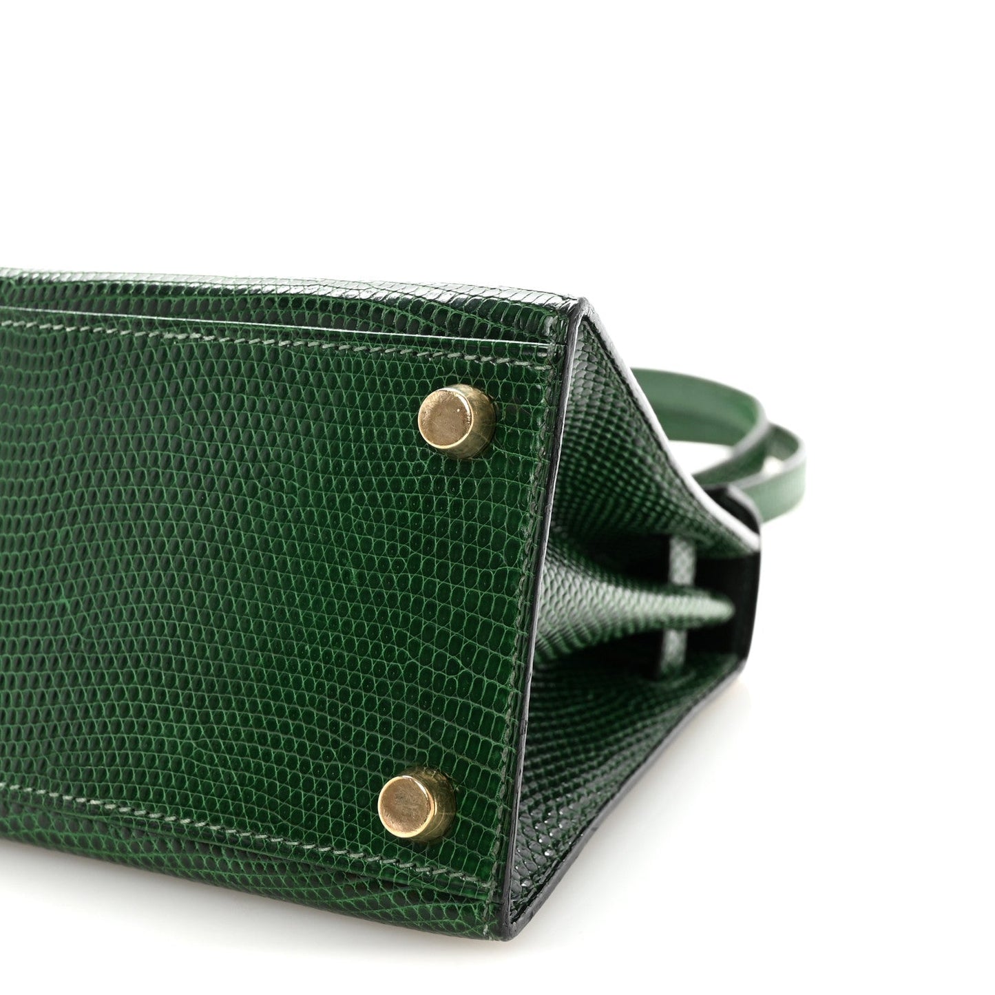 Lizard Mini Kelly Sellier 20 Vert Moyen