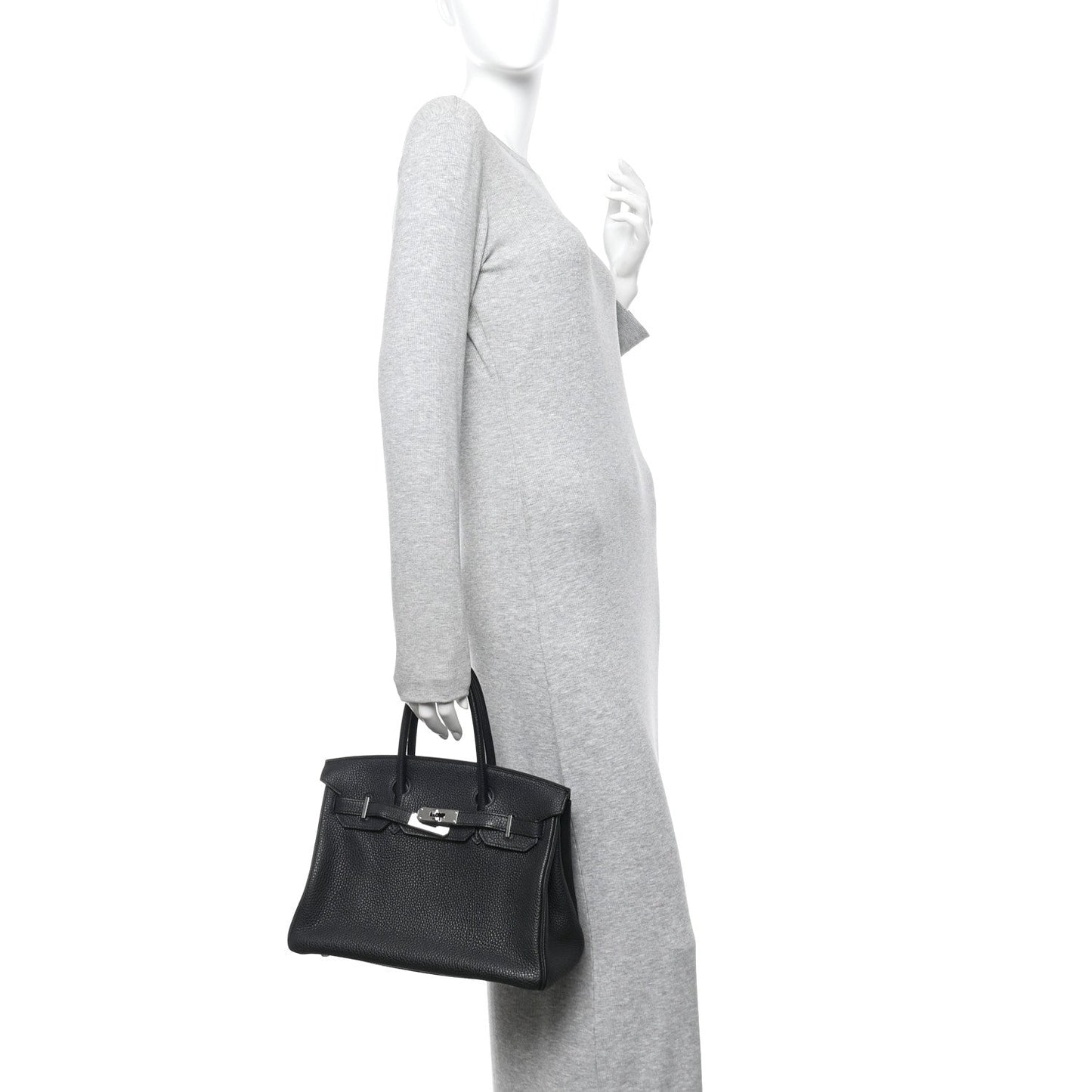 Togo Birkin 30 Black