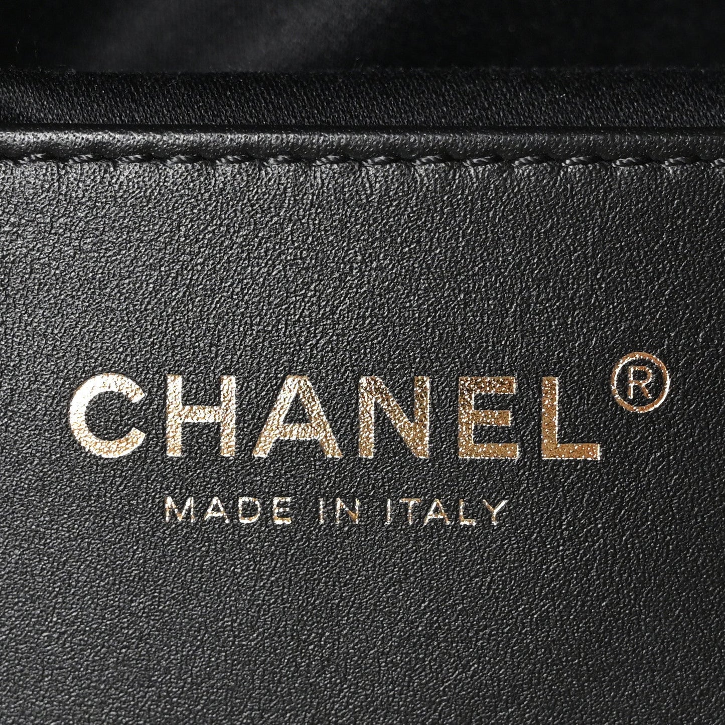 Washed Denim Quilted Medium Chanel 25 Handbag Black