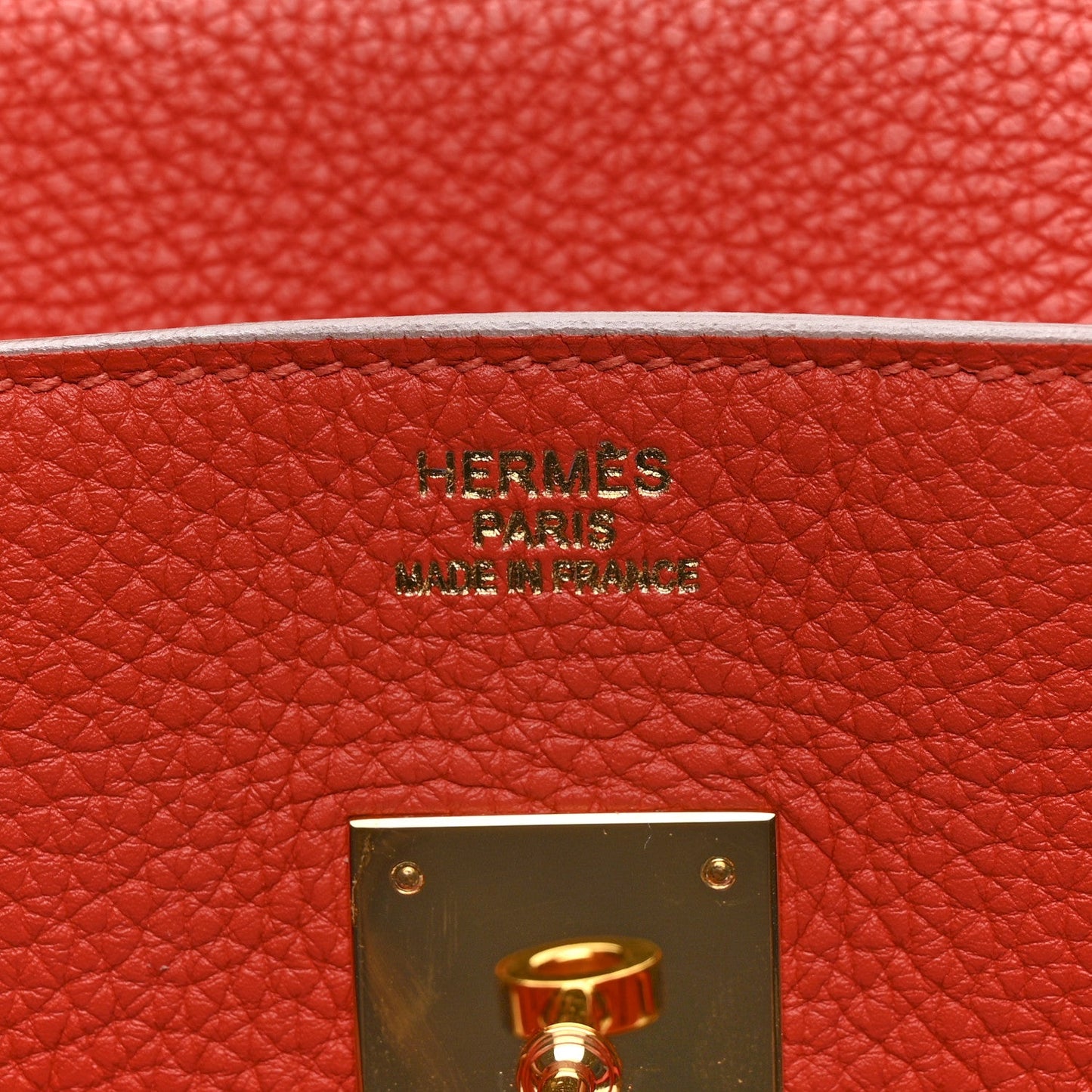 Togo Birkin 35 Capucine