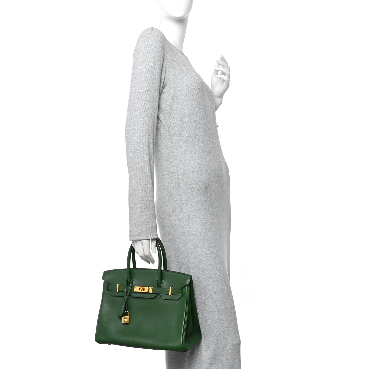 Evercolor Birkin 30 Vert Bengale