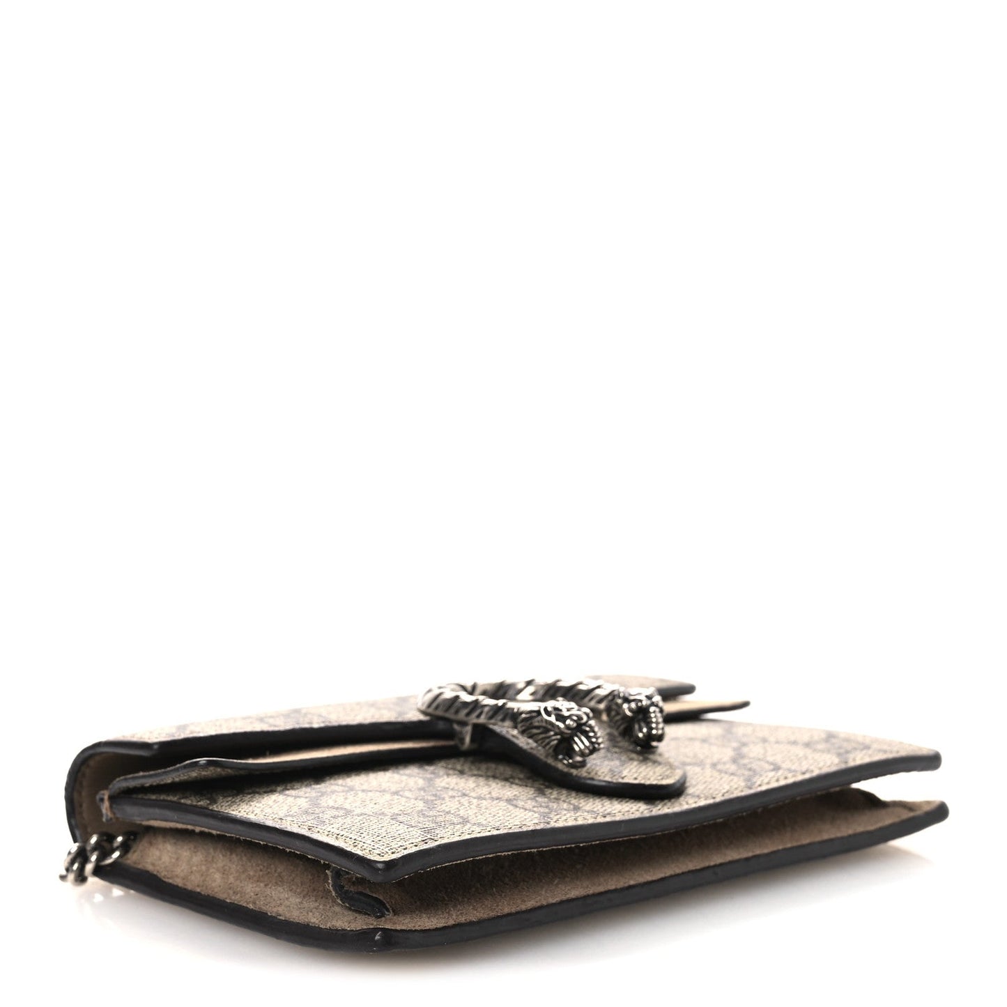 GG Supreme Monogram Super Mini Dionysus Shoulder Bag Taupe
