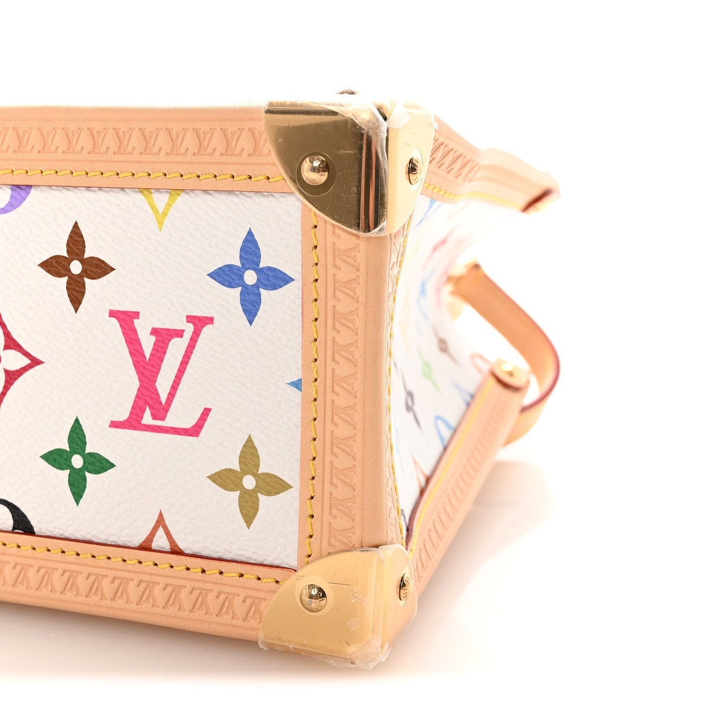 LV X TM Monogram Multicolor Onthego PM White