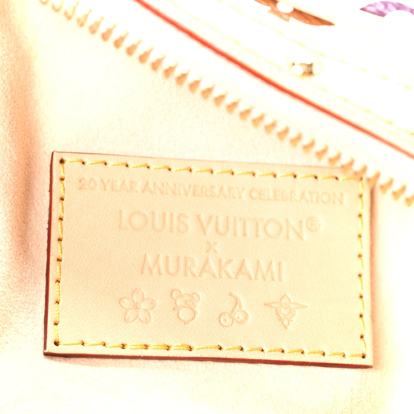 LV X TM Monogram Multicolor High Rise Bumbag White