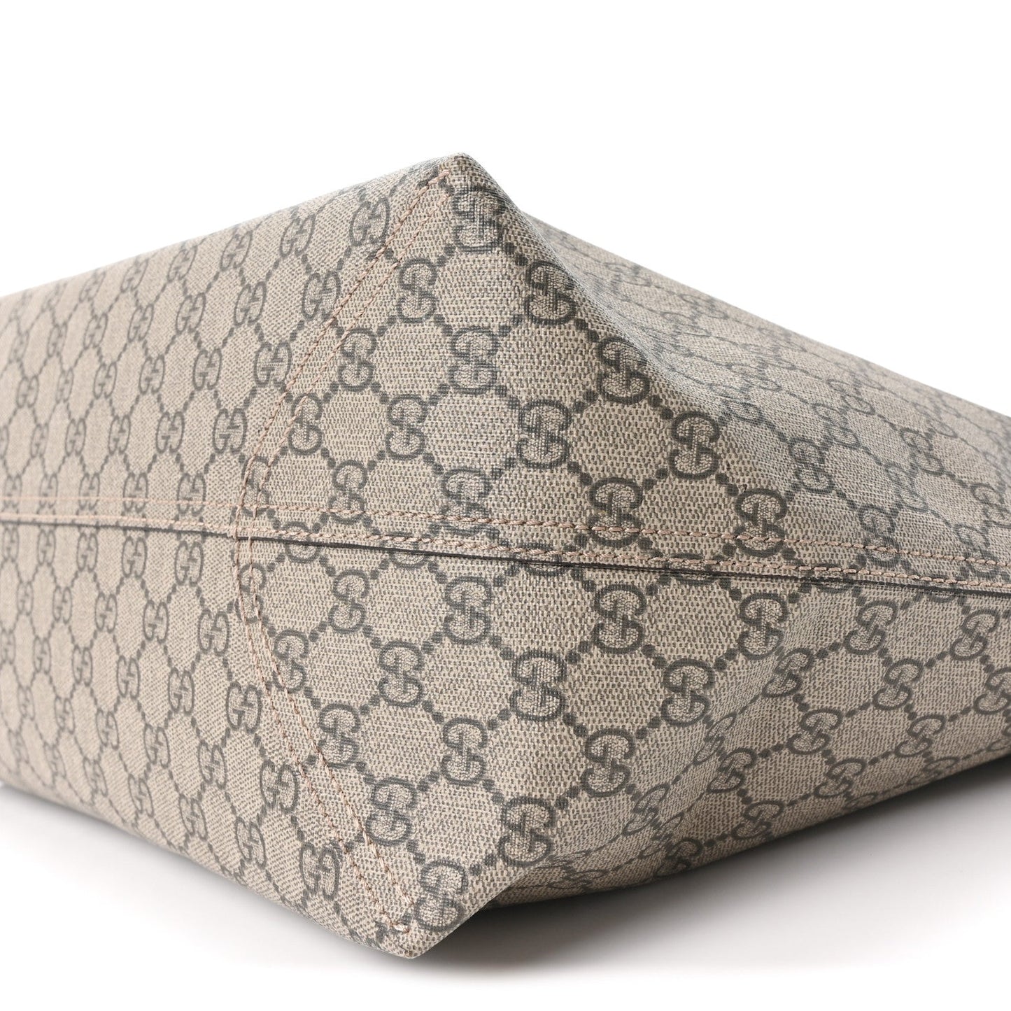 GG Supreme Monogram Medium Ophidia Shopping Tote Ebony