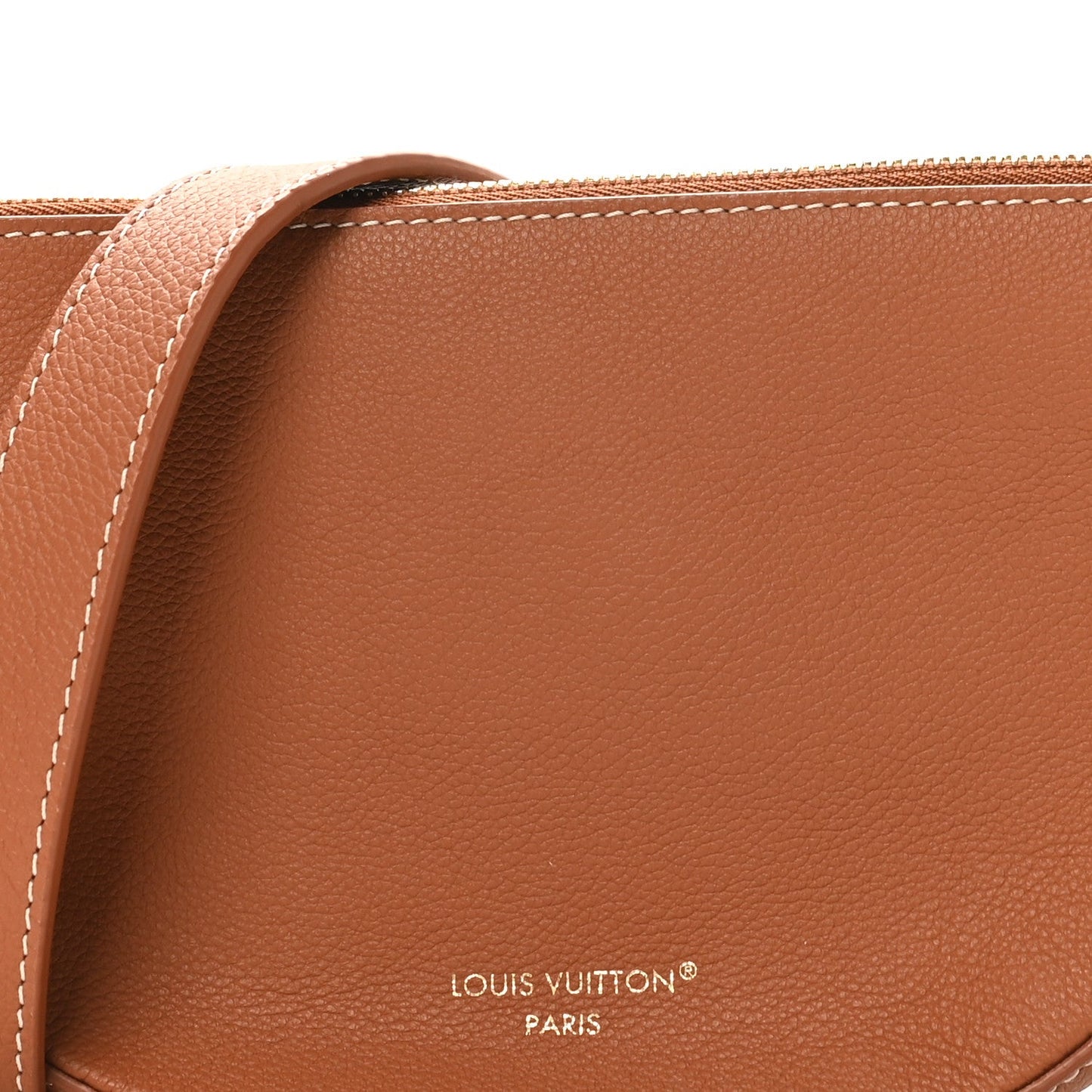 Smooth Calfskin Low Key Bumbag Cognac