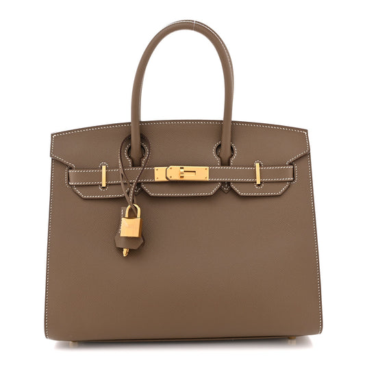 Epsom Birkin Sellier 30 Etoupe