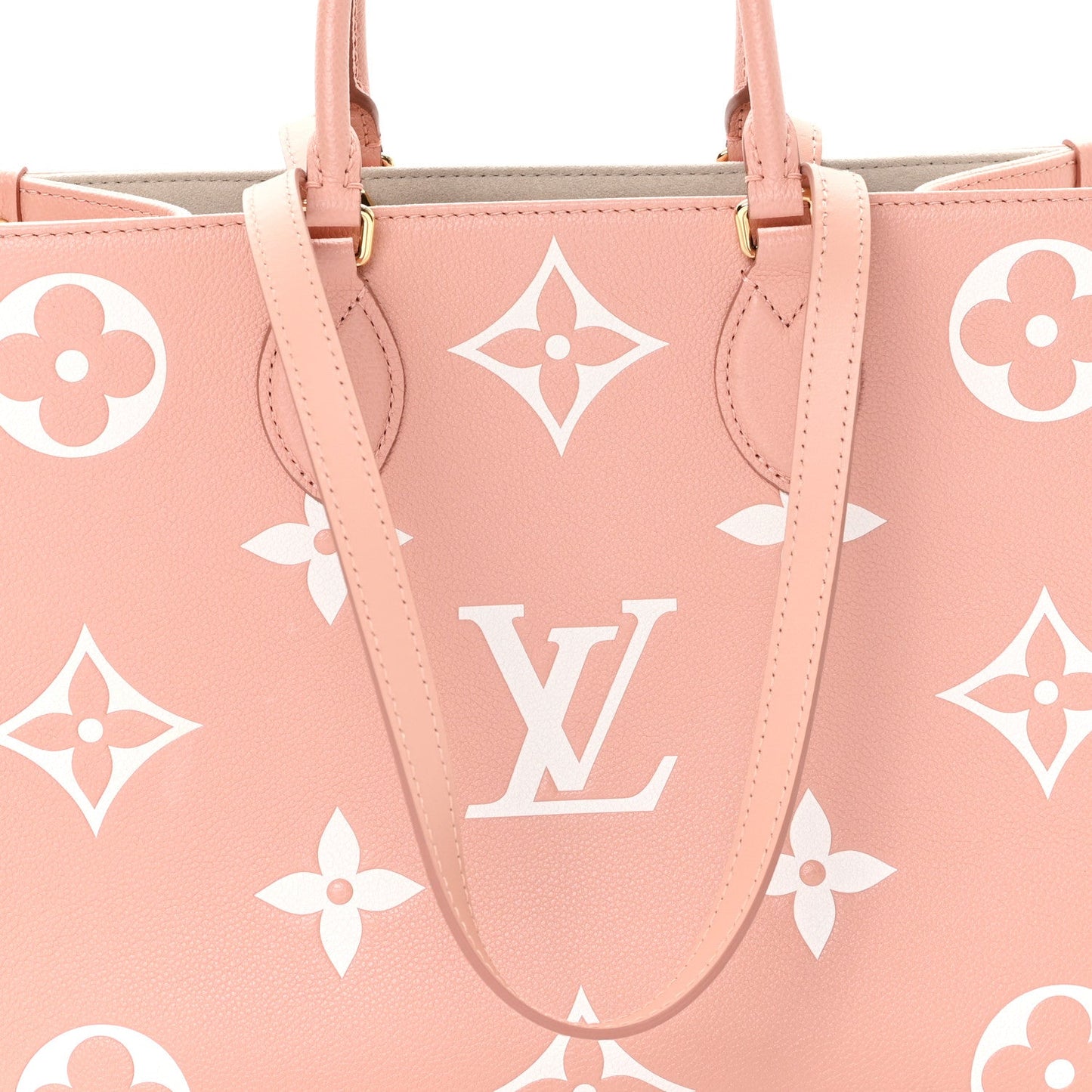 Empreinte Monogram Giant Onthego MM Rose Trianon Creme