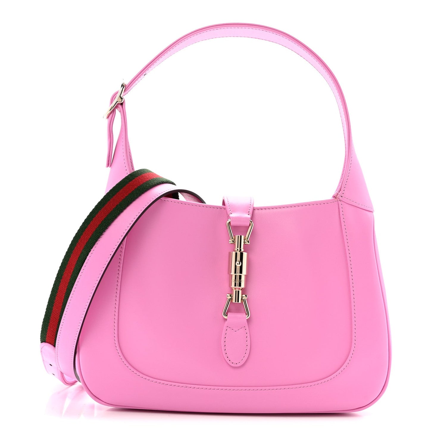 Ancora Calfskin Web Medium Jackie 1961 Hobo Pink