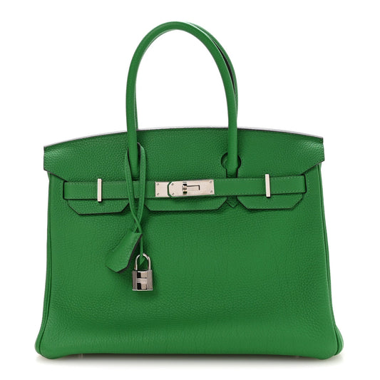 Taurillon Clemence Birkin 30 Menthe