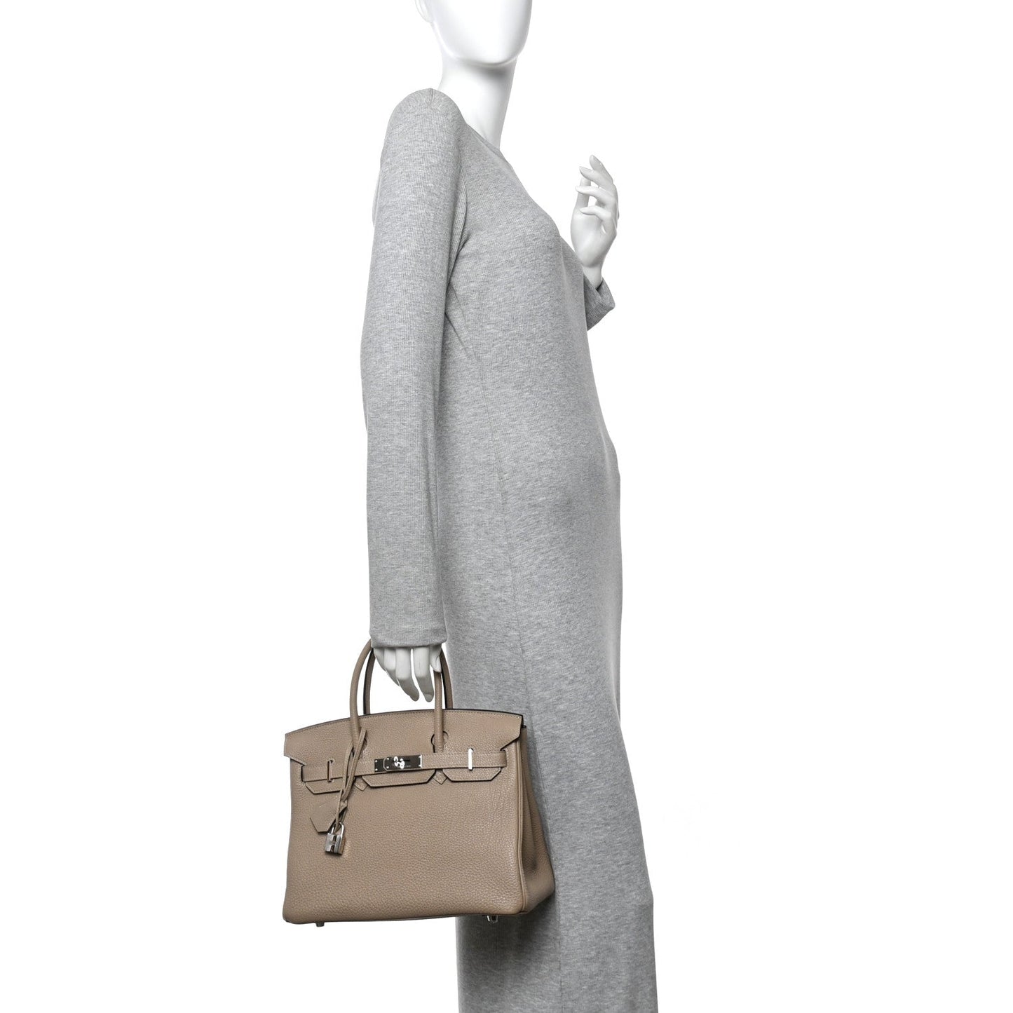 Togo Birkin 30 Gris Tourterelle