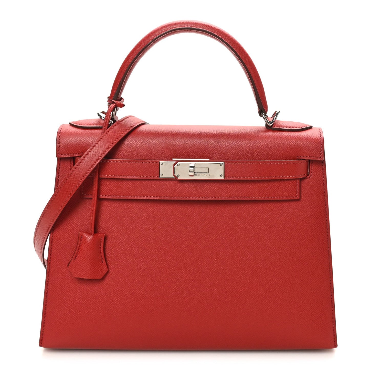 Epsom Kelly Sellier 28 Rouge Casaque