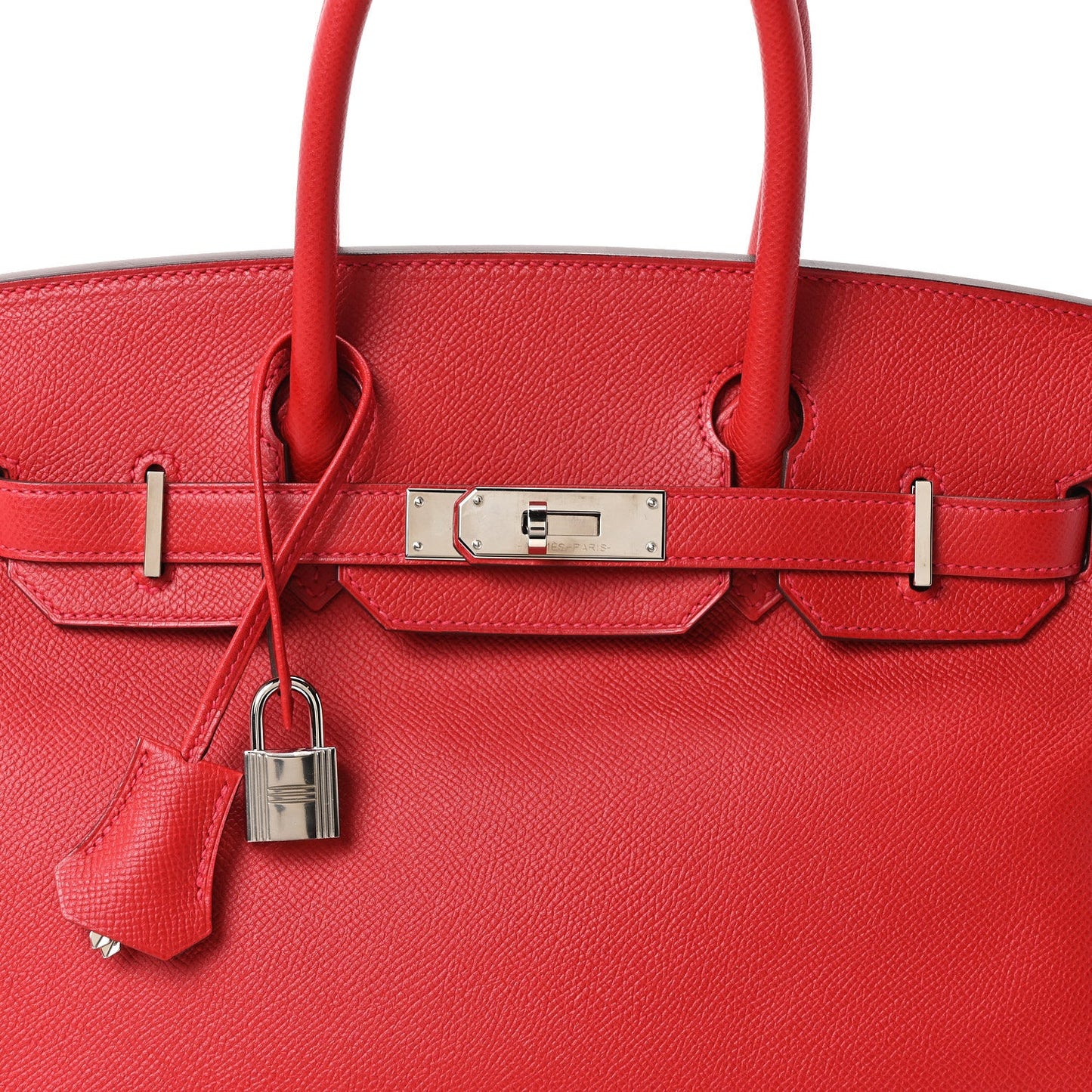 Epsom Birkin 30 Rouge Vif
