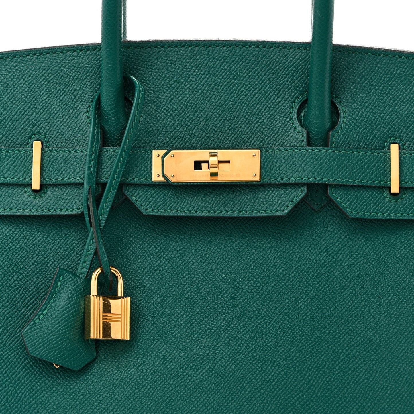 Epsom Birkin 30 Malachite