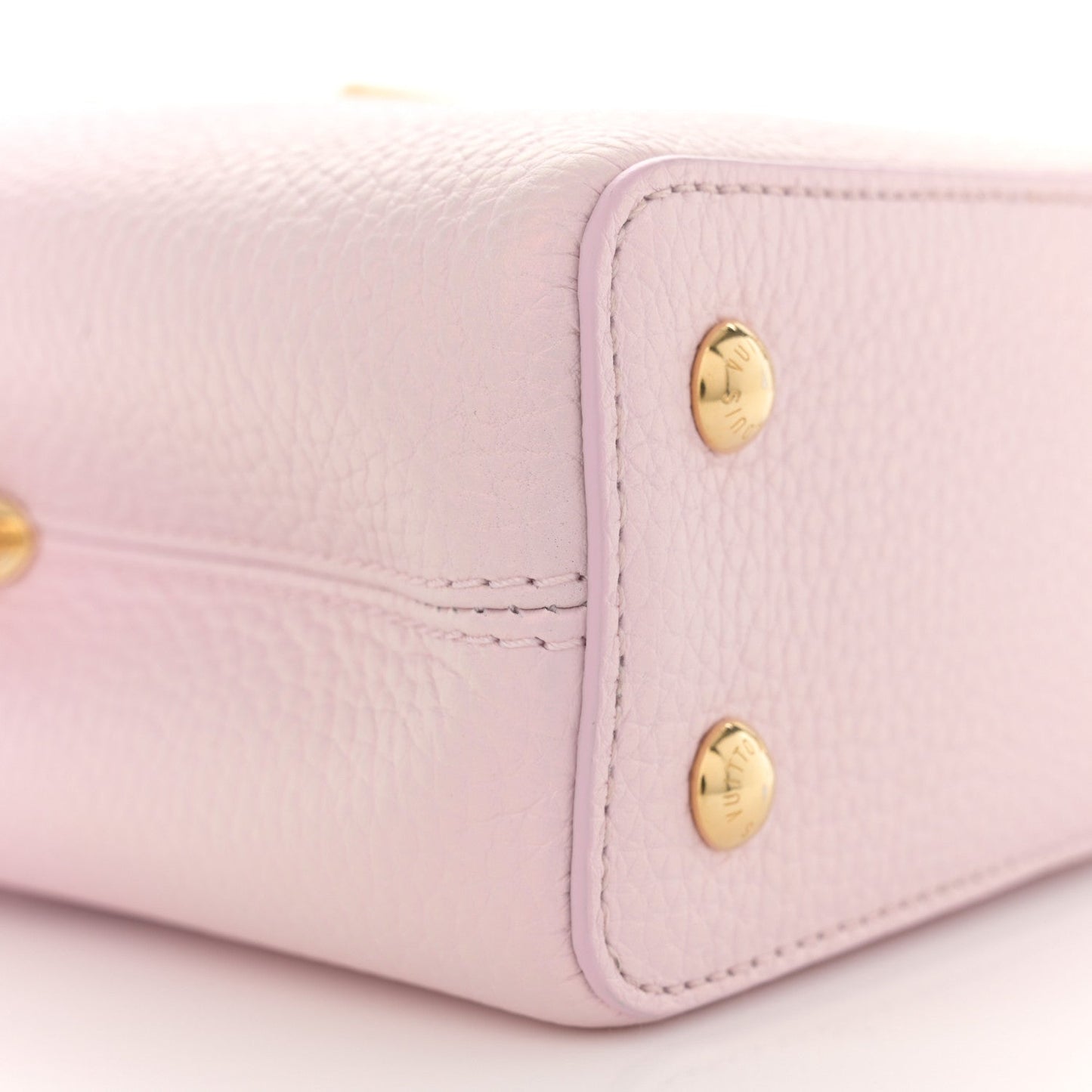 Taurillon LV Ski Capucines Mini Pearly Lilac