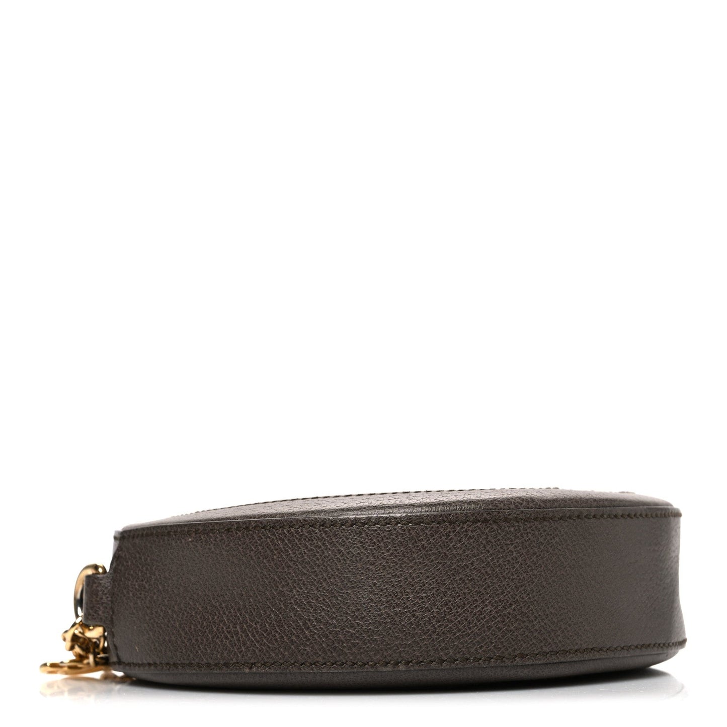 GG Supreme Monogram Web Mini Ophidia Round Shoulder Bag Brown