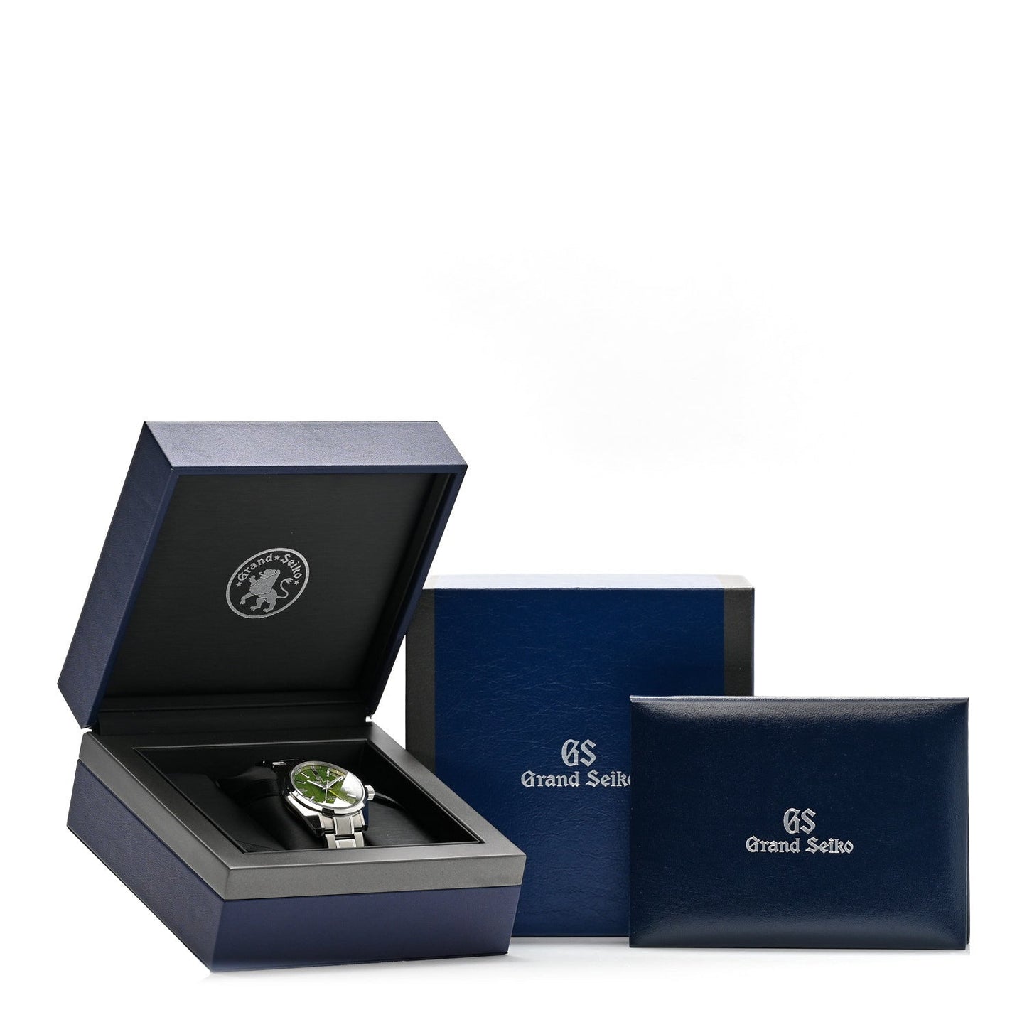 Stainless Steel 40mm Heritage Collection GMT Automatic Watch Green SBGJ259