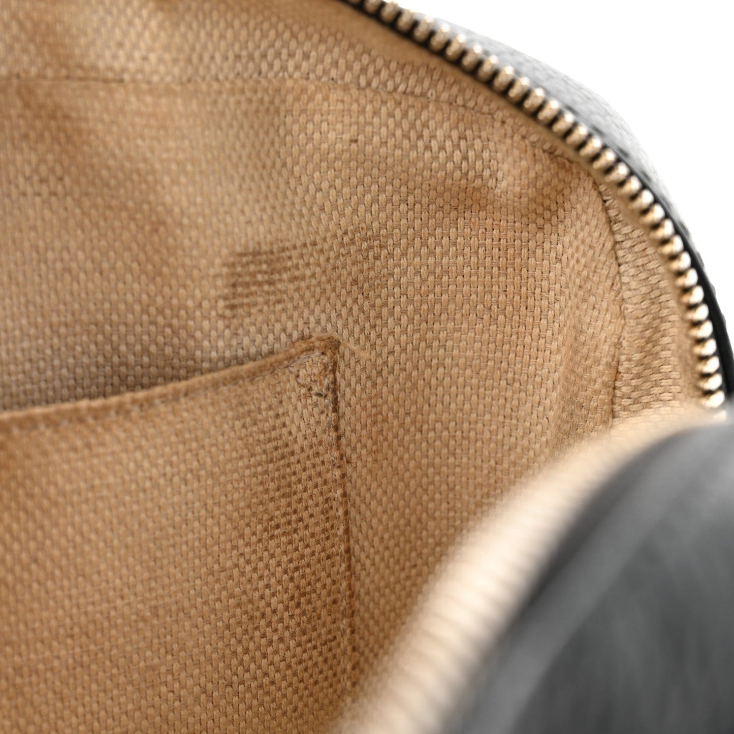 Pebbled Calfskin Small Soho Disco Bag Black
