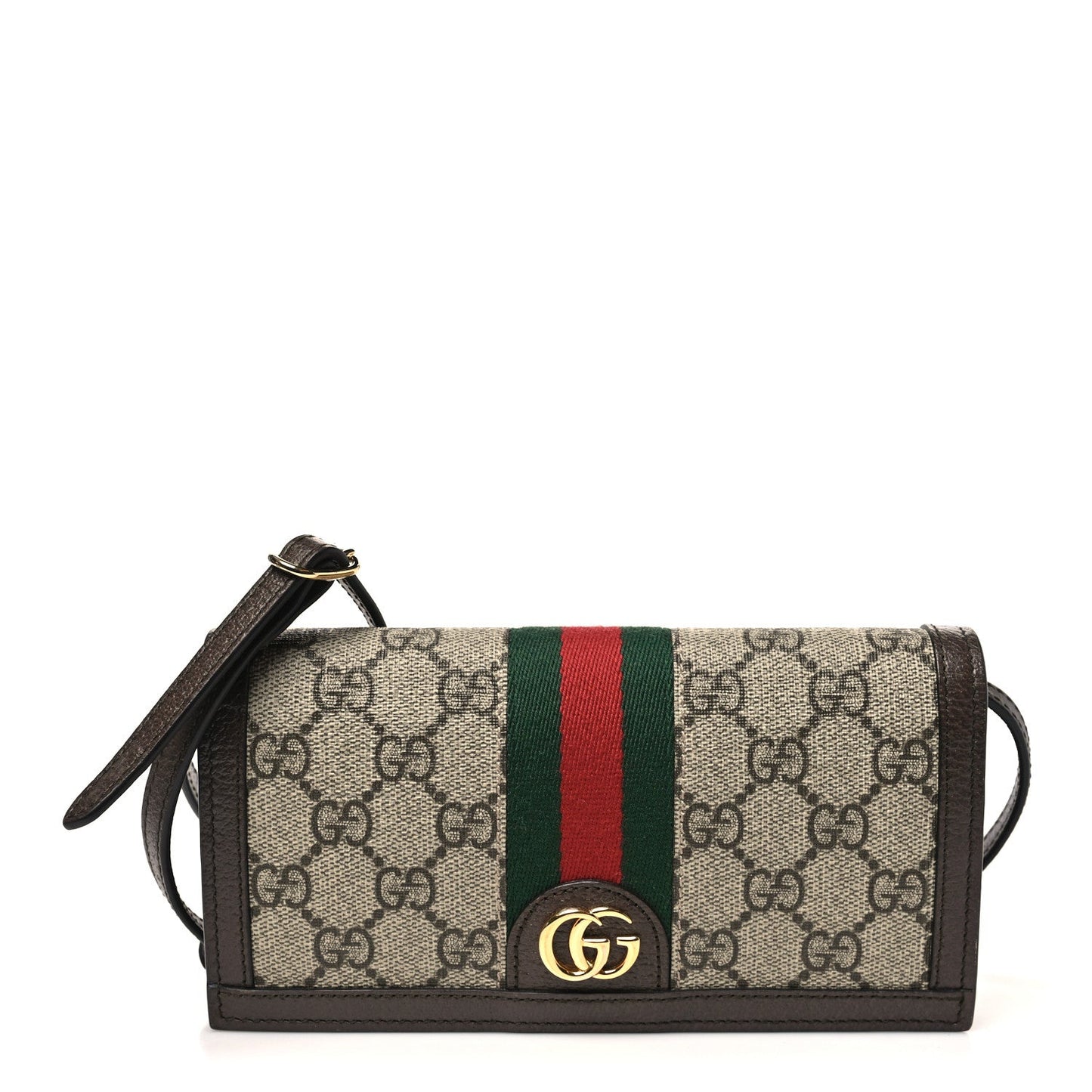GG Supreme Monogram Web Ophidia Belt Bag Beige Ebony New Acero