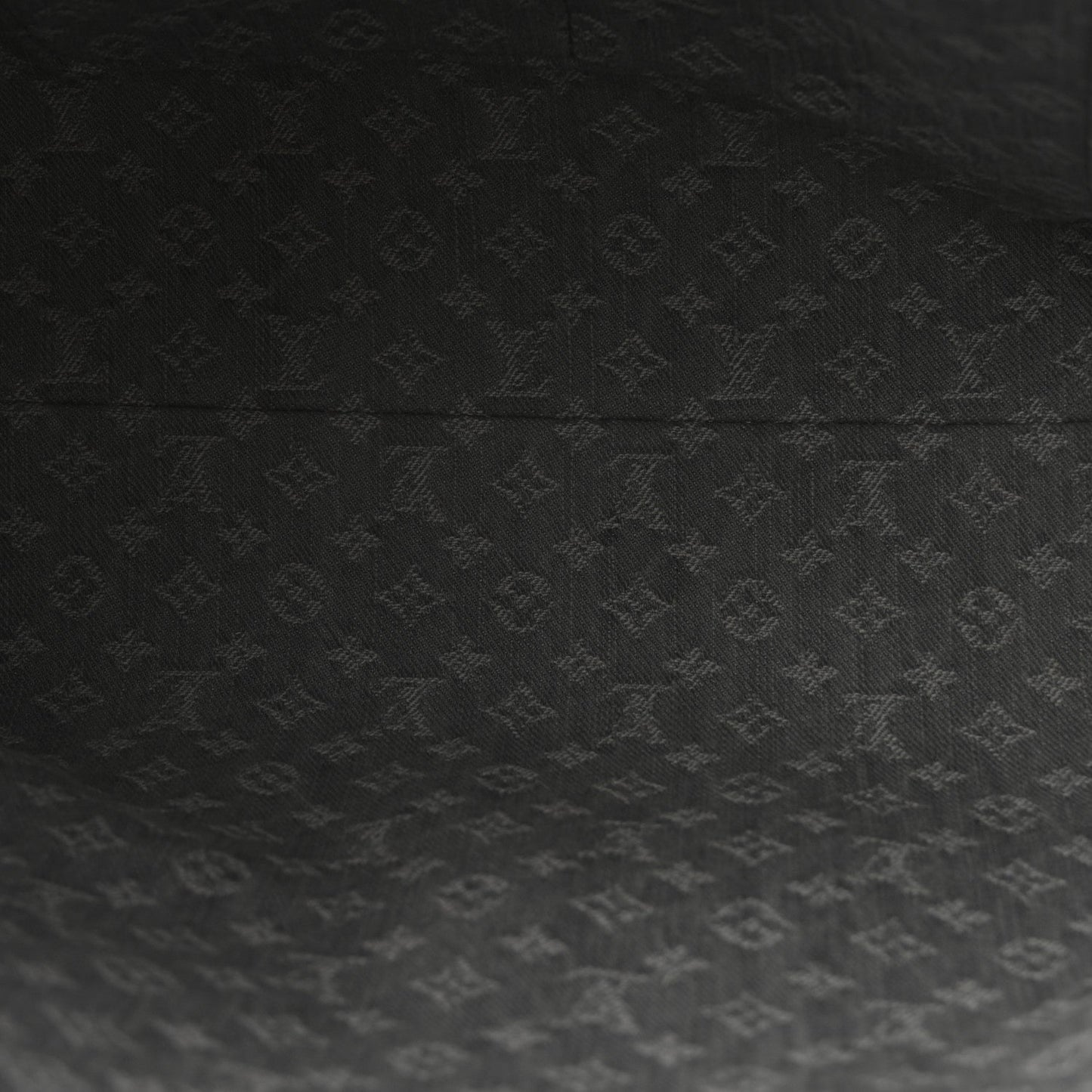 Monogram Denim Onthego MM Washed Grey