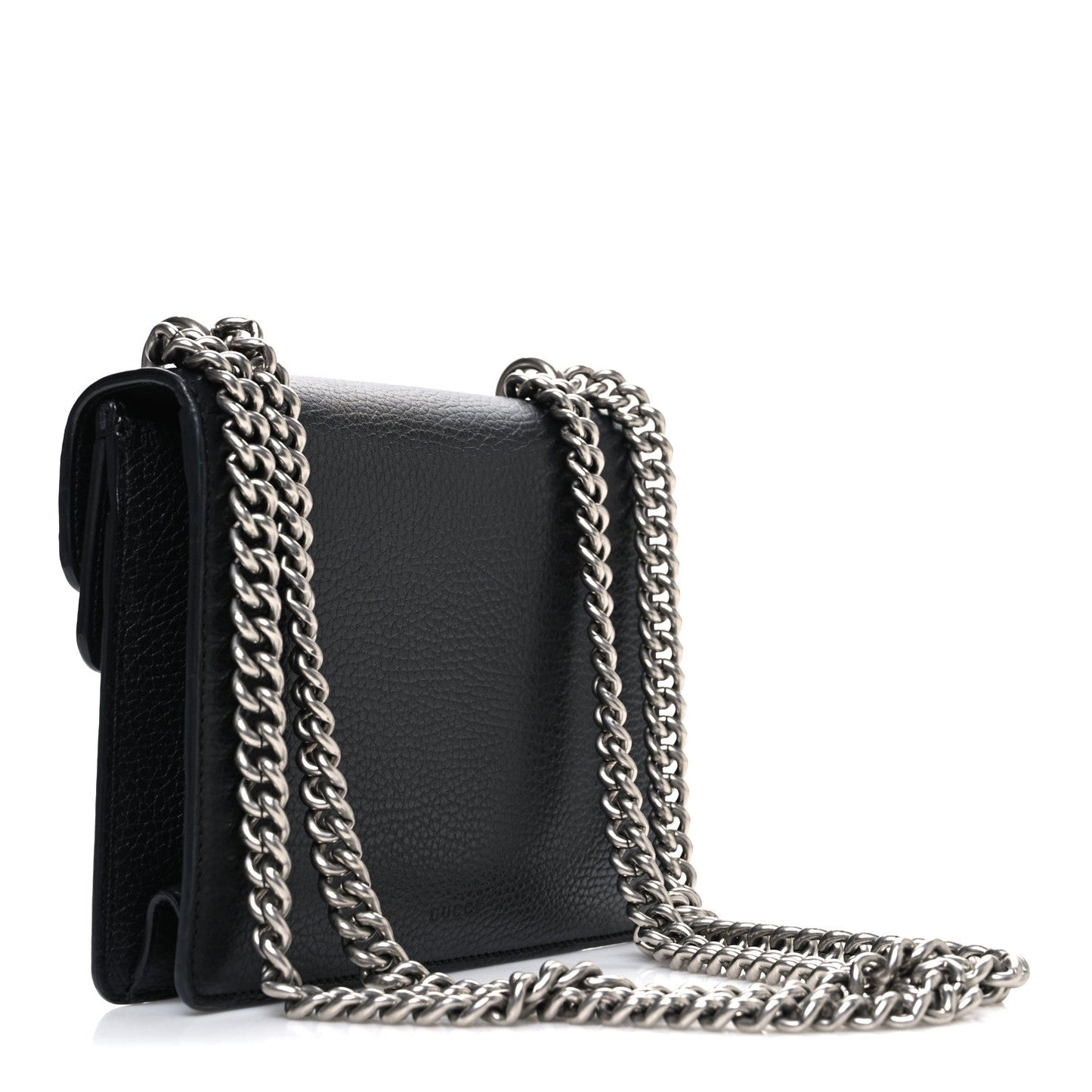 Calfskin Mini Dionysus Shoulder Bag Black