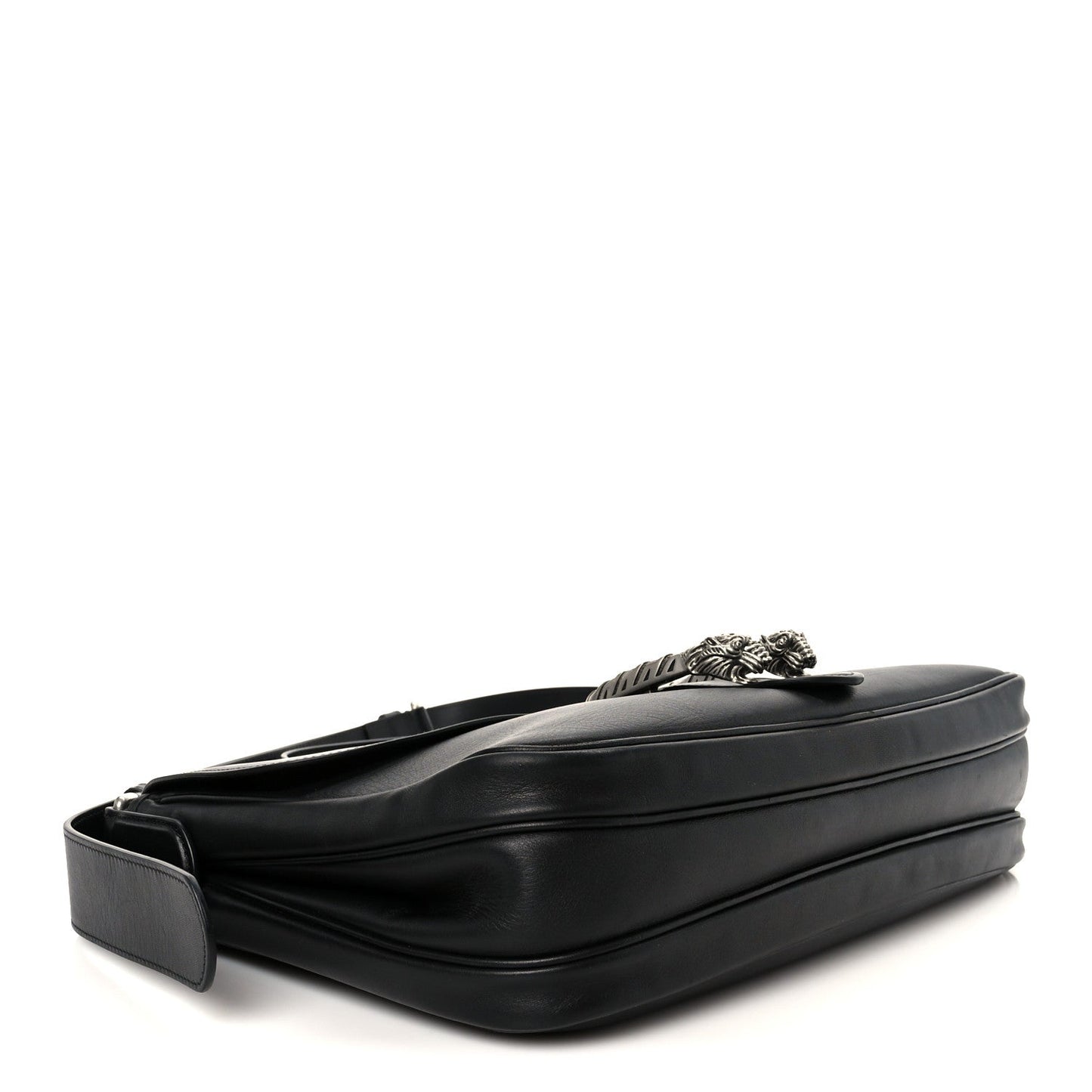 Calfskin Dionysus Messenger Bag Black