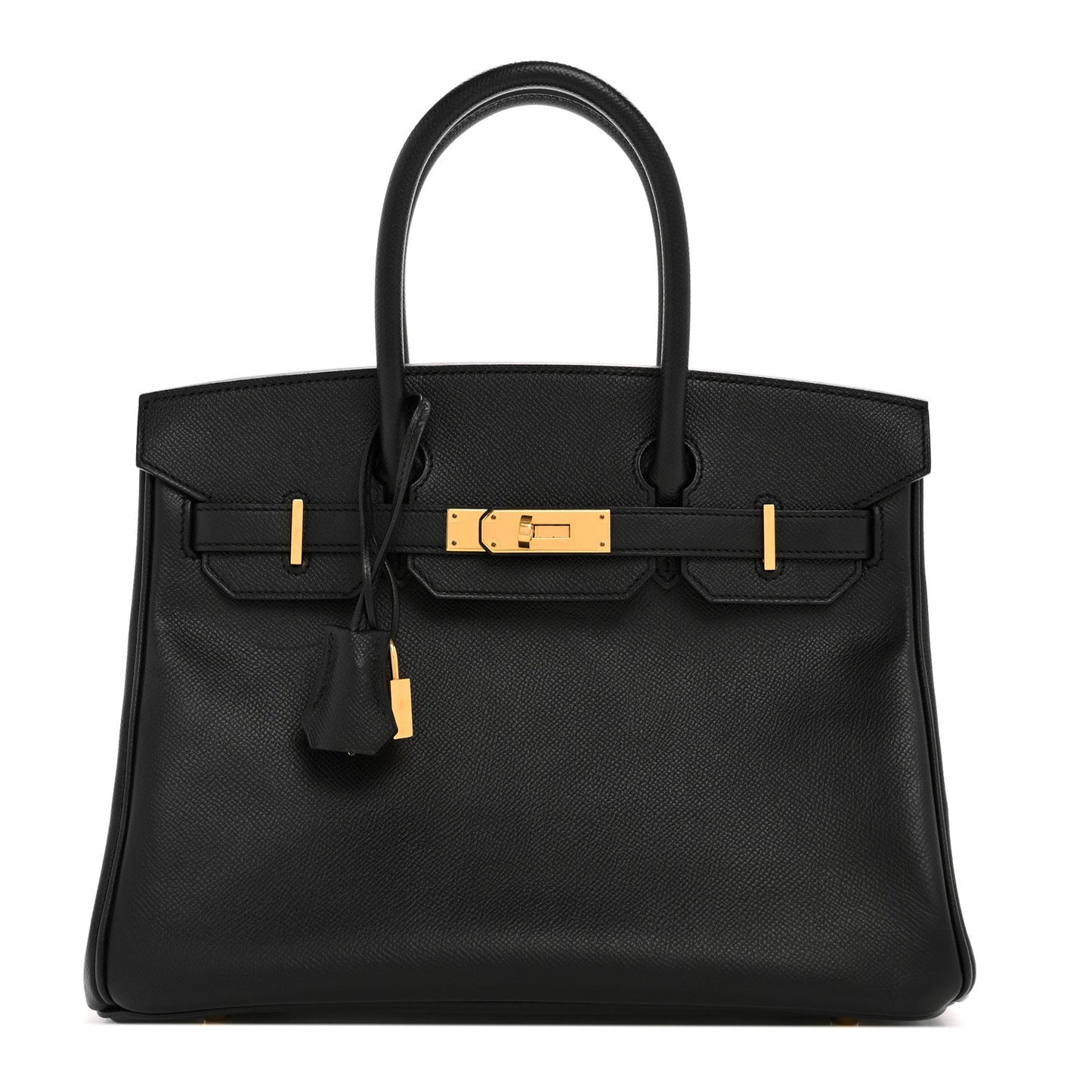Epsom Birkin 30 Black