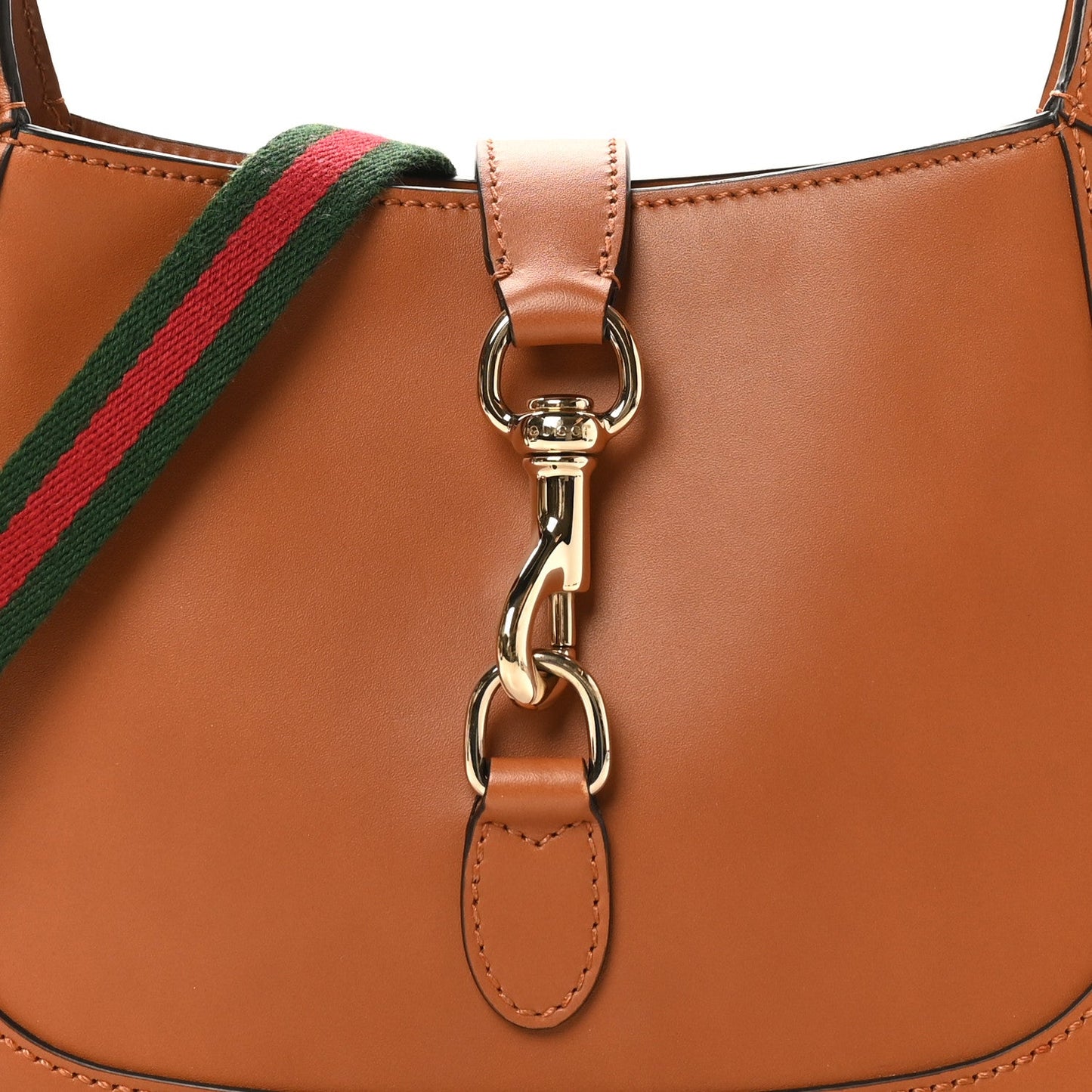Tritone Calfskin Small Jackie 1961 Hobo Harness Brown