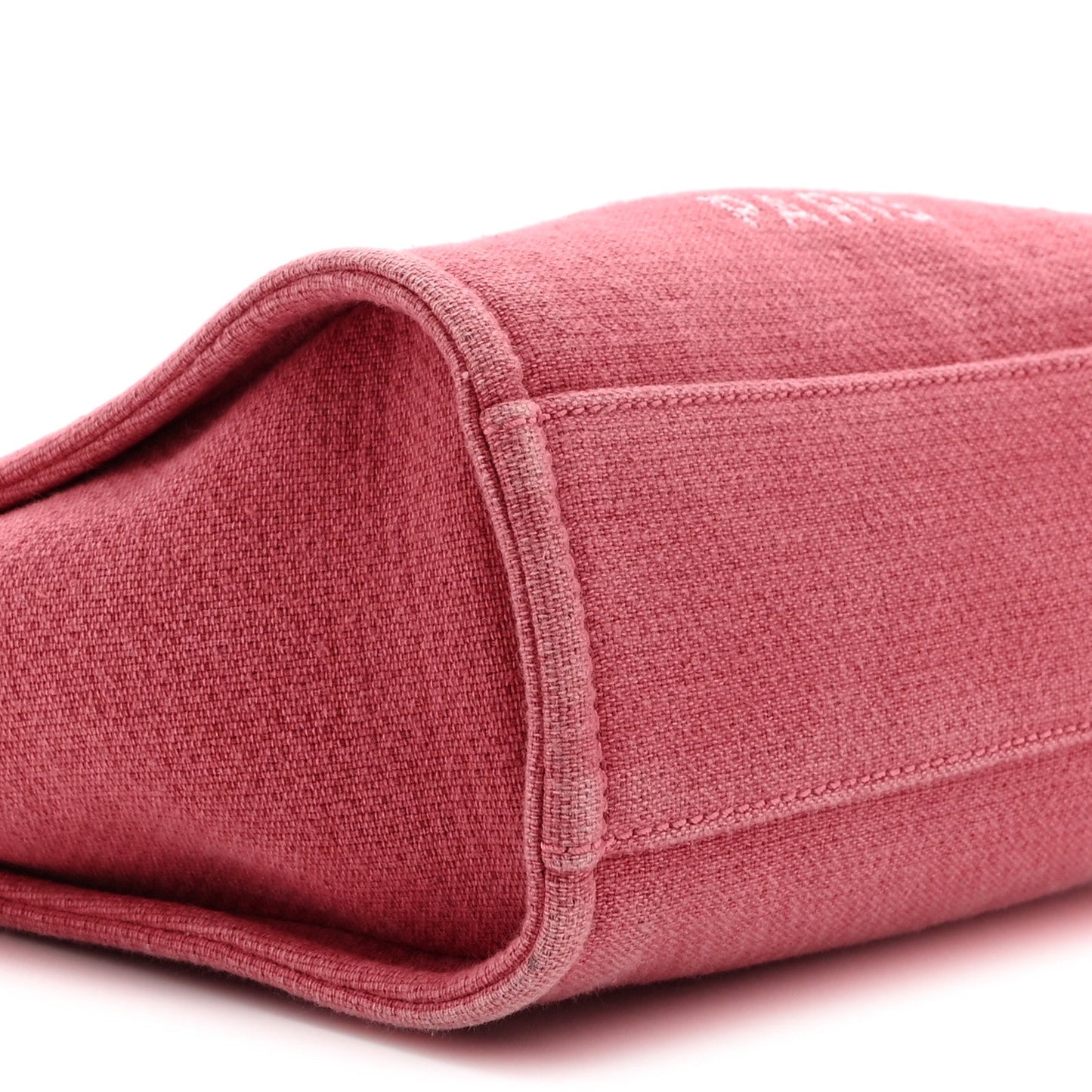 Canvas Mini Deauville Tote Red