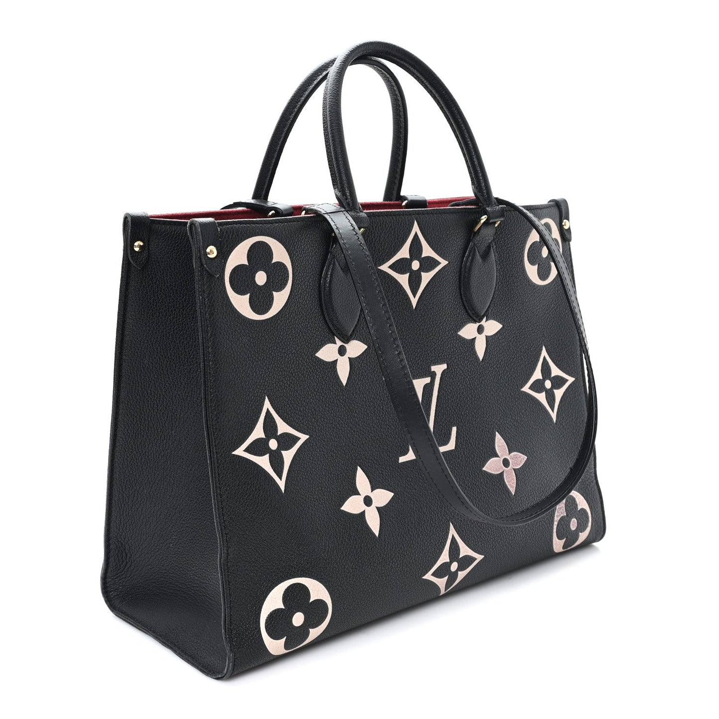 Empreinte Monogram Giant Onthego MM Black Beige