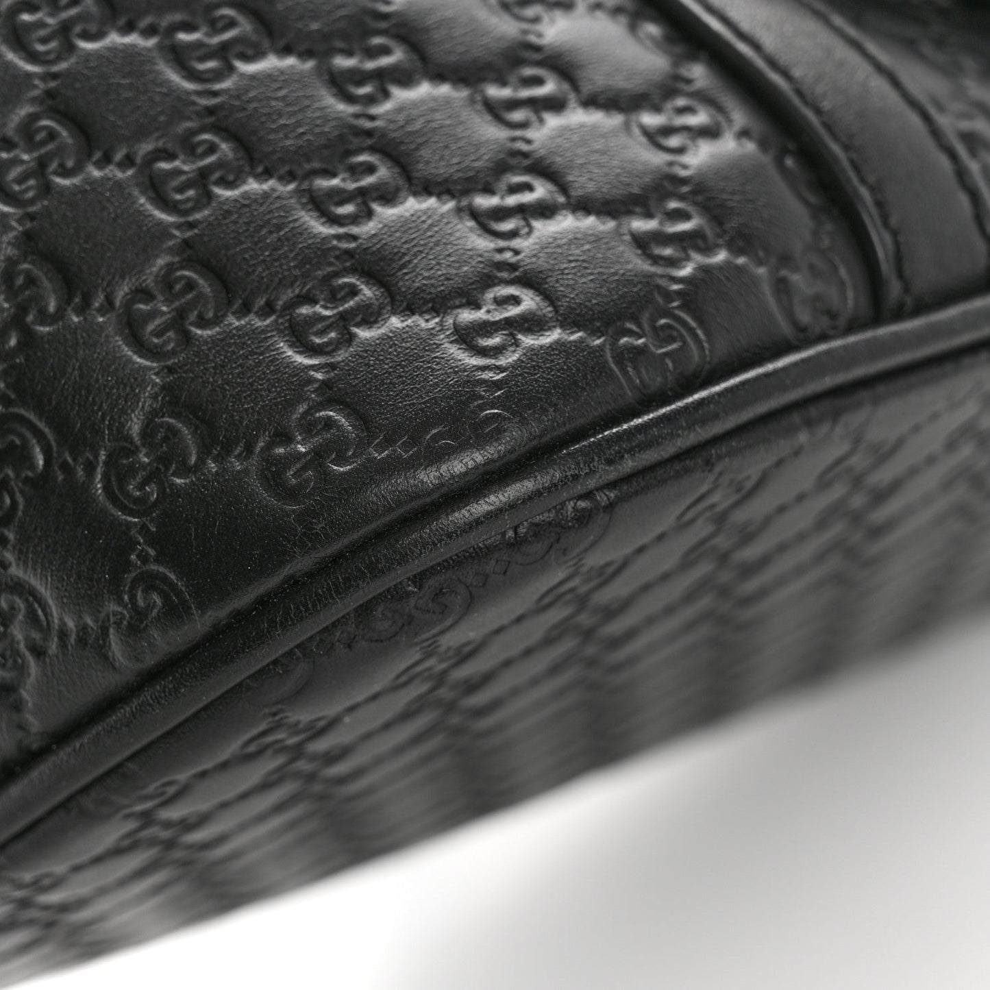 Microguccissima Mini Dome Bag Black