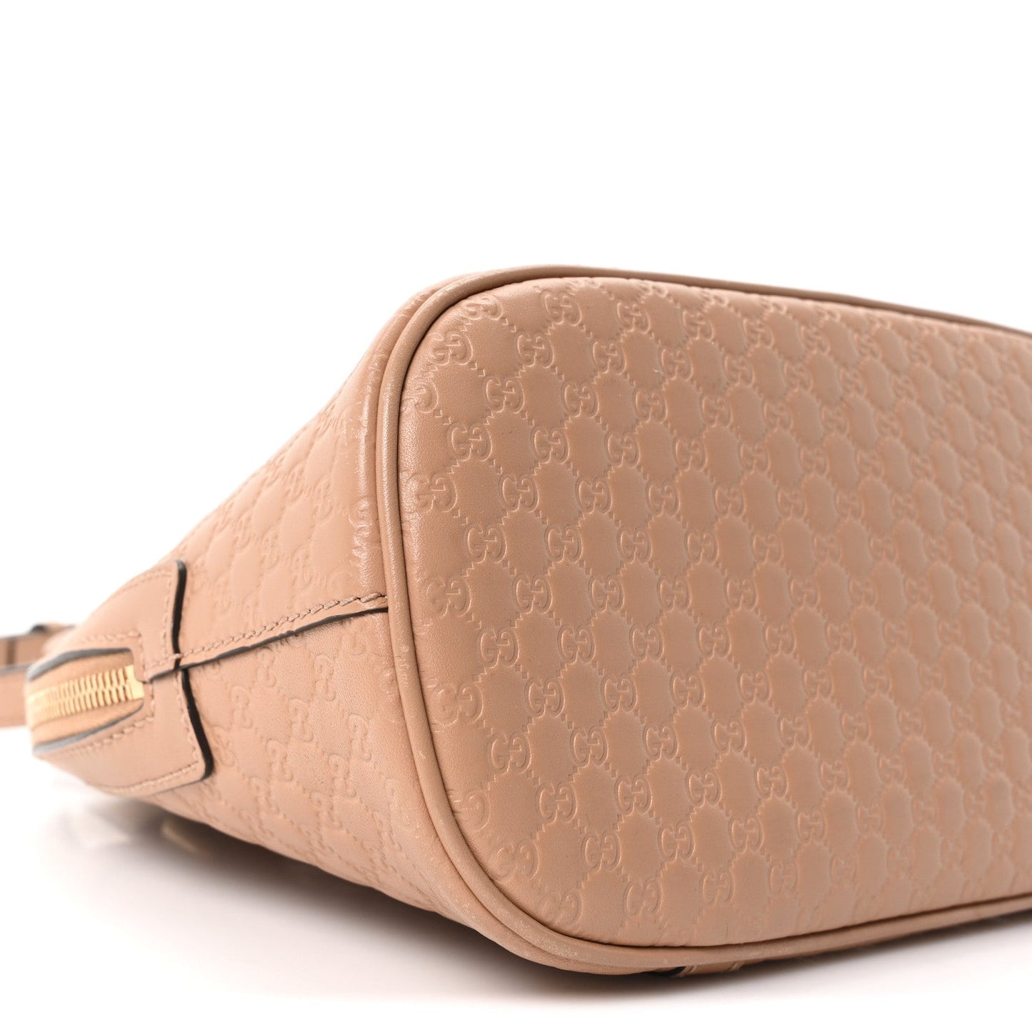 Soft Microguccissima Mini Dome Bag Camelia
