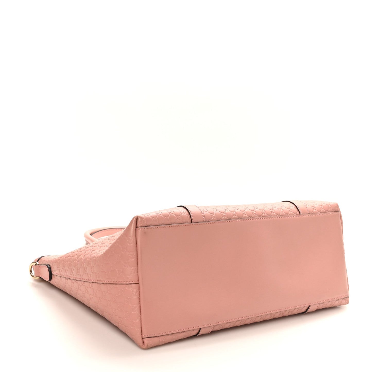 Soft Microguccissima Medium Zippered Satchel Soft Pink
