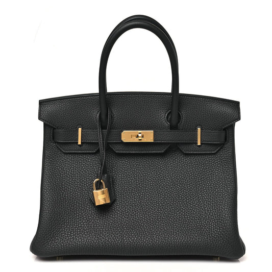 Togo Birkin 30 Black