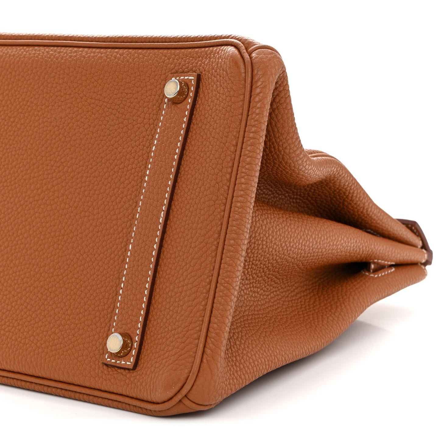 Taurillon Clemence Birkin 35 Gold